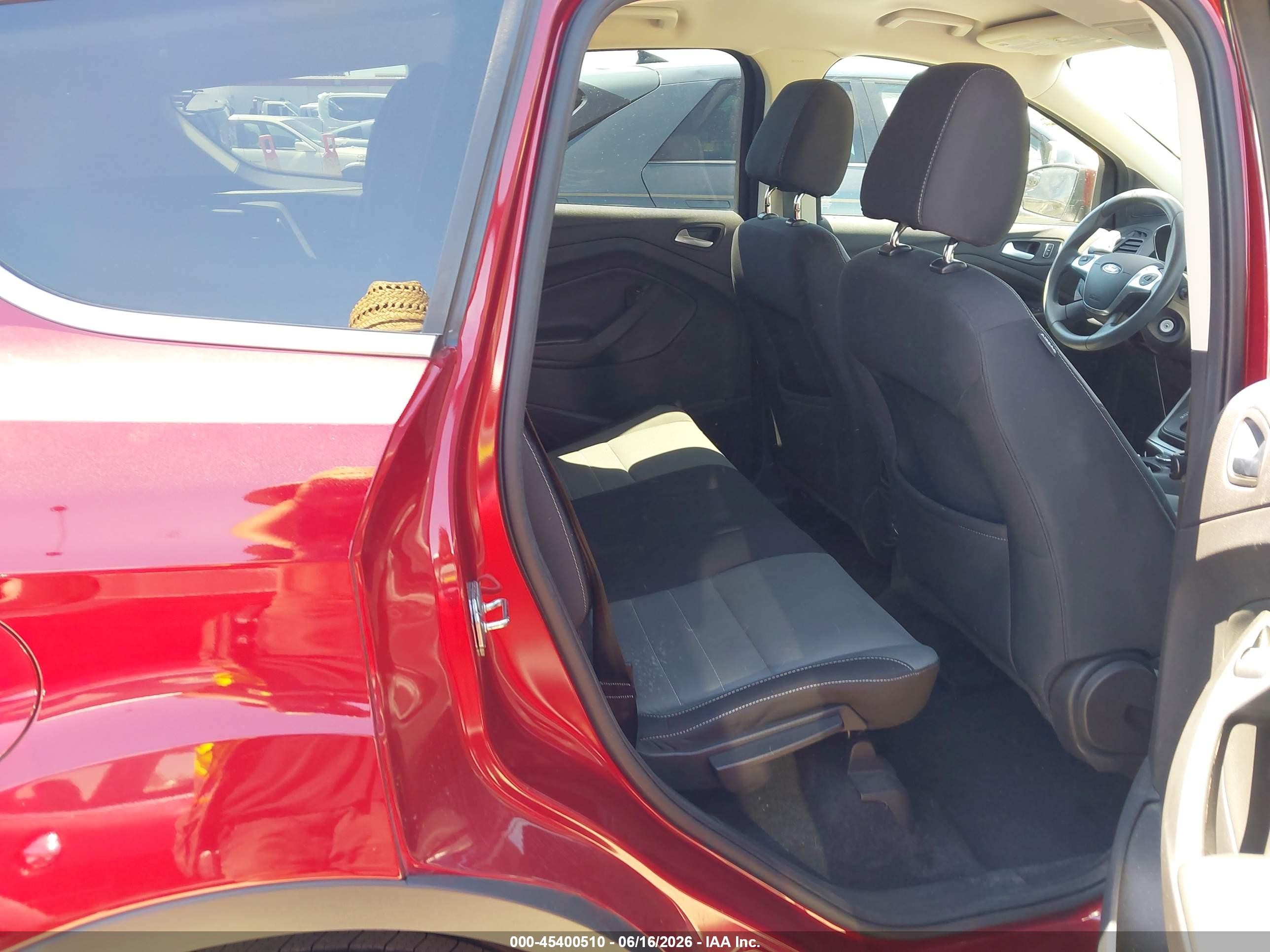 2015 Ford Escape Se Red vin: 1FMCU9G93FUC90547
