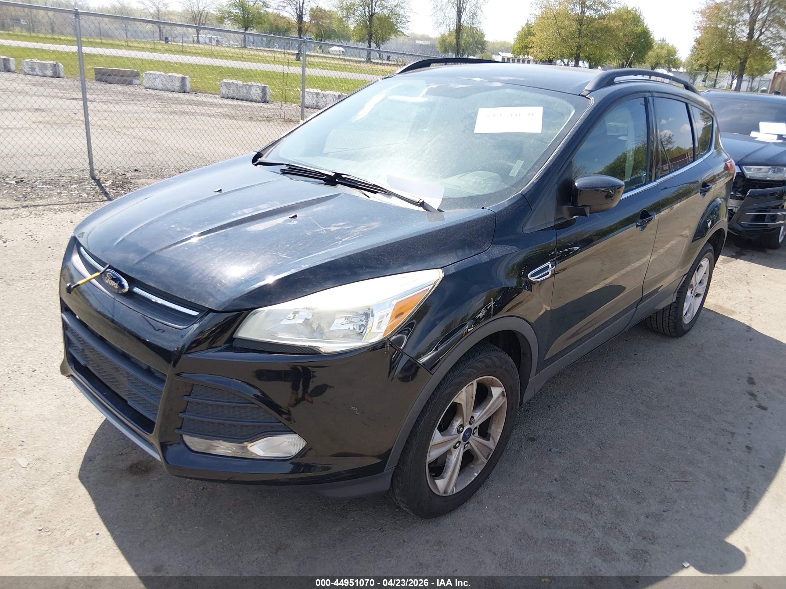 2016 Ford Escape Se Black vin: 1FMCU9G93GUC31922