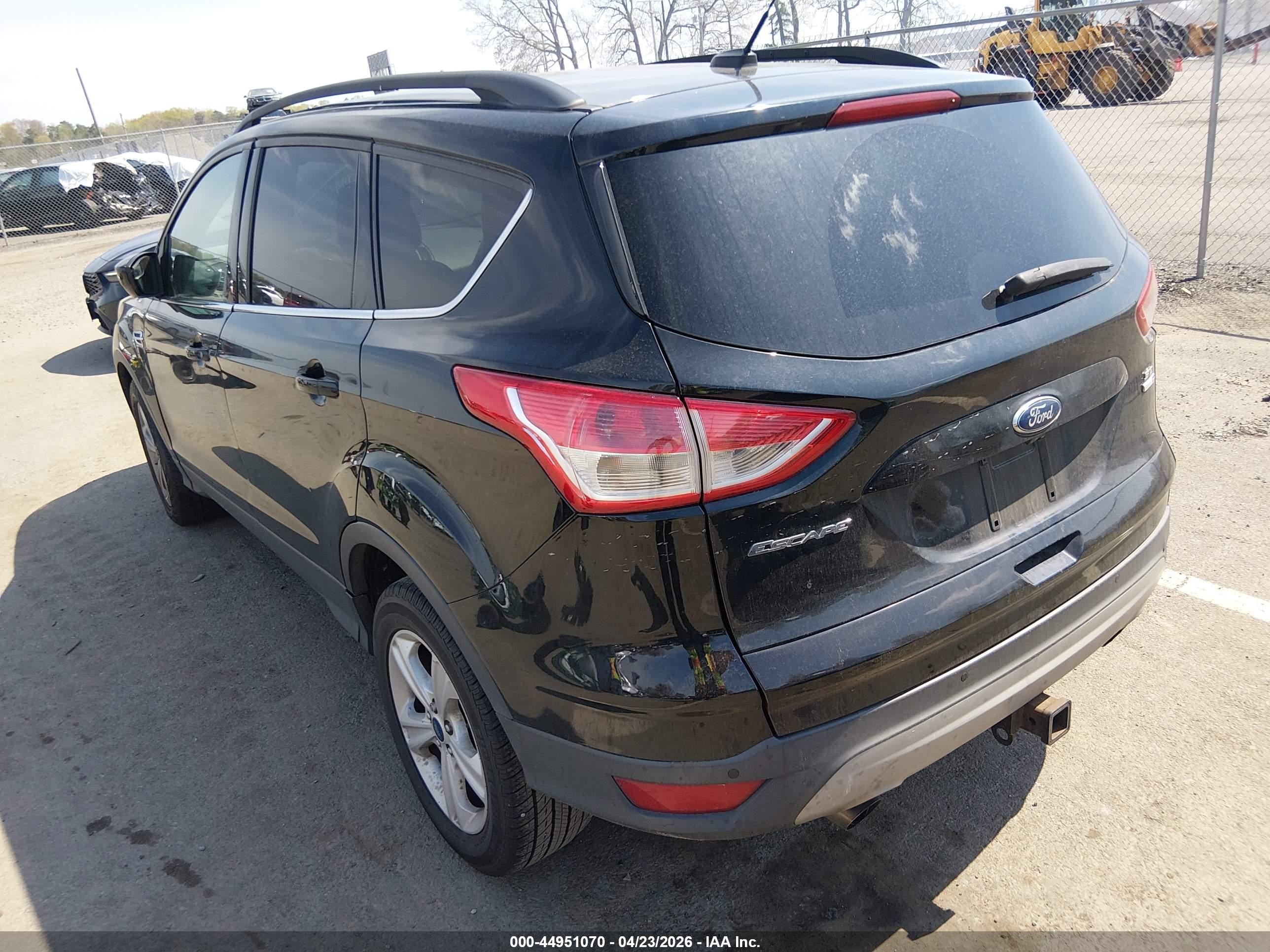 2016 Ford Escape Se Black vin: 1FMCU9G93GUC31922