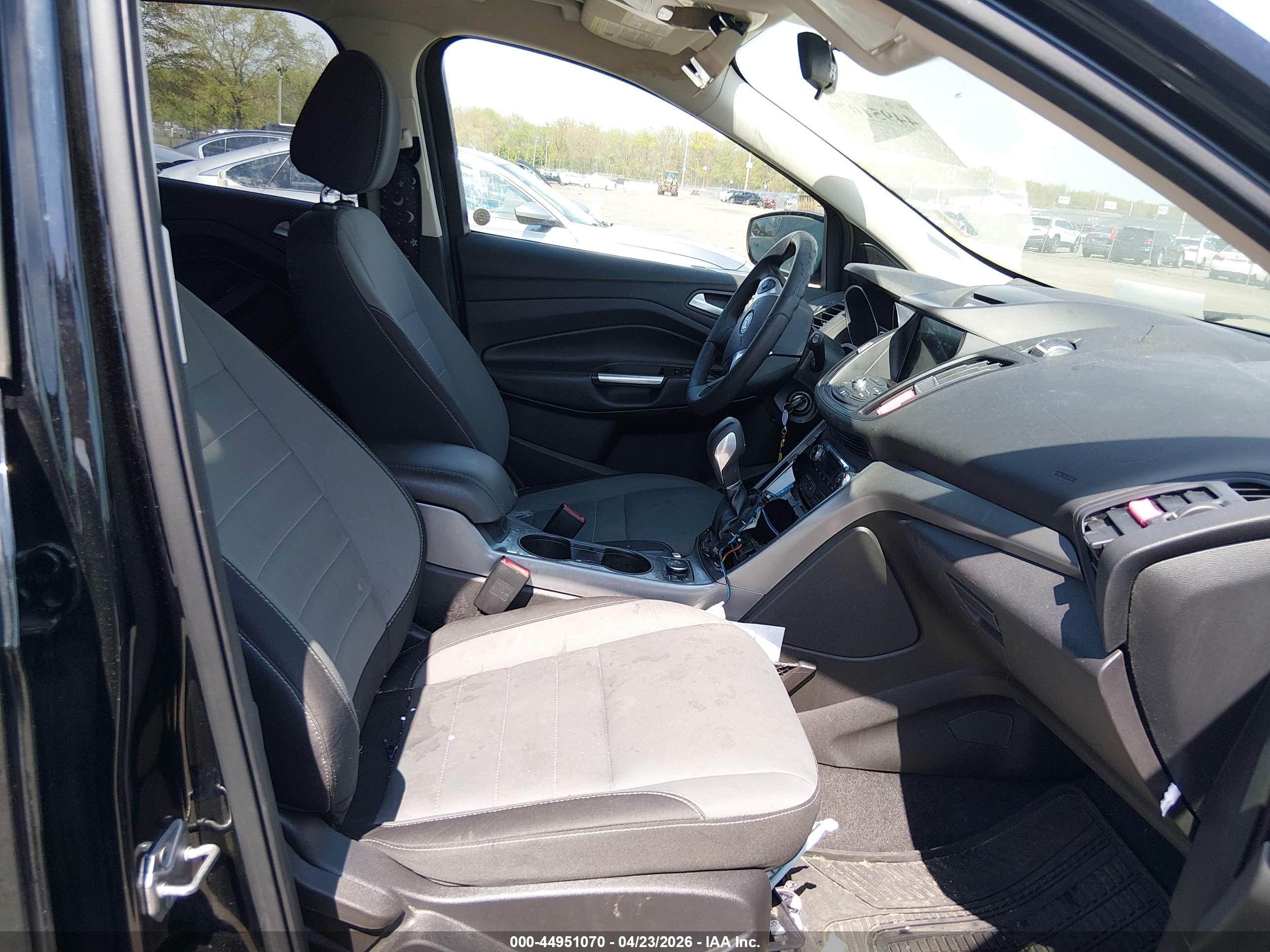 2016 Ford Escape Se Black vin: 1FMCU9G93GUC31922