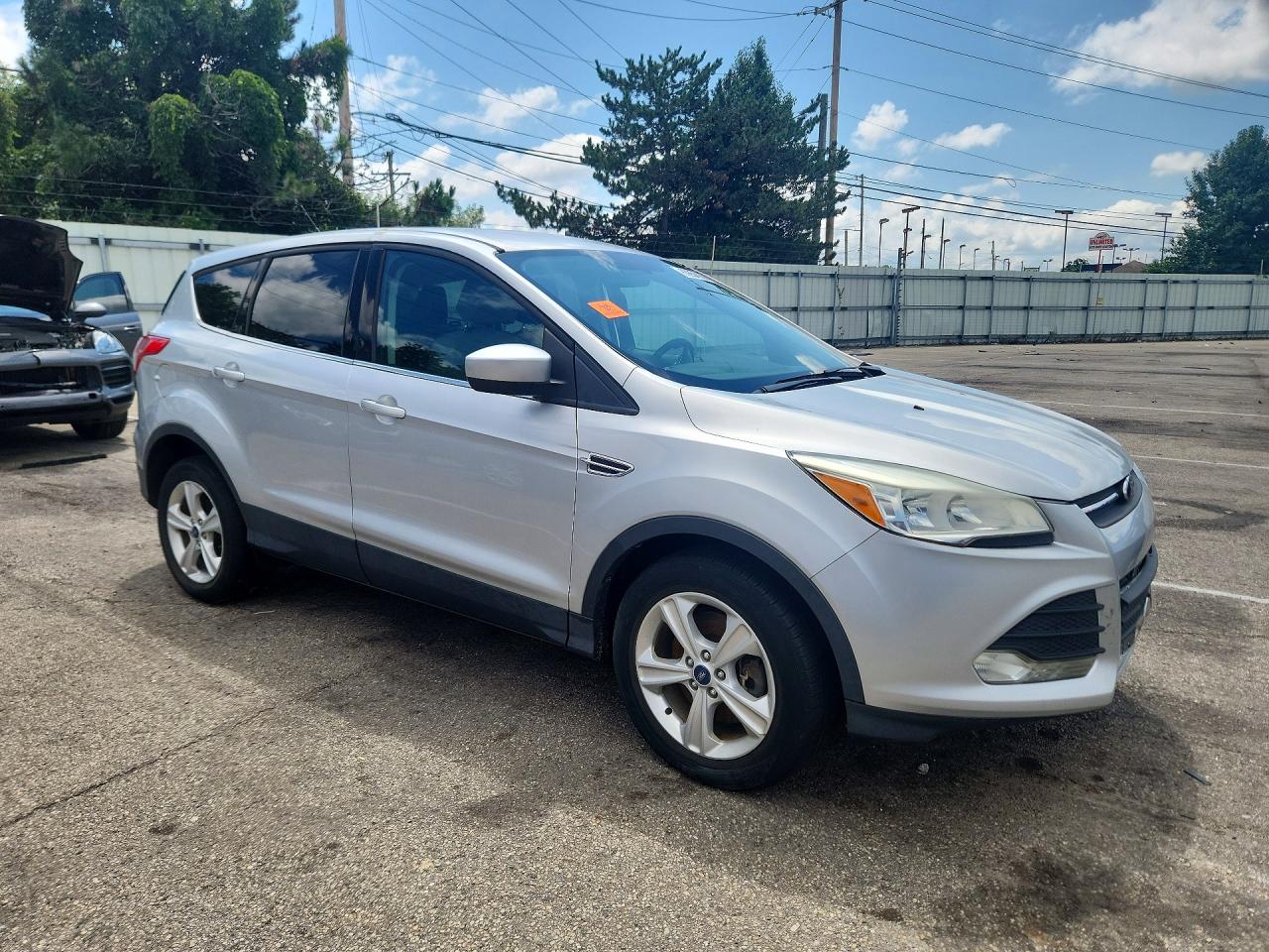 2013 Ford Escape Se Silver vin: 1FMCU9G94DUA21227