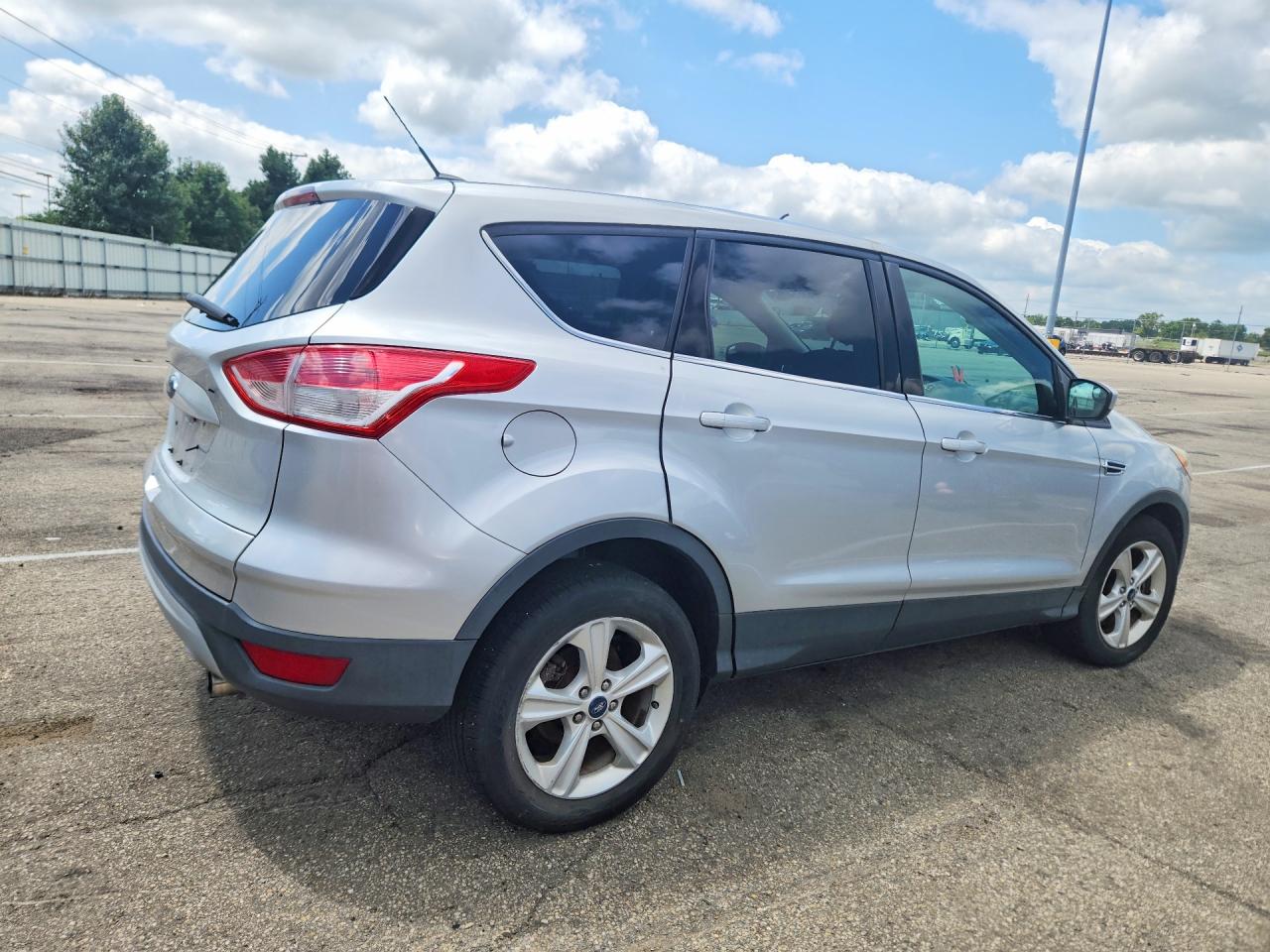2013 Ford Escape Se Silver vin: 1FMCU9G94DUA21227