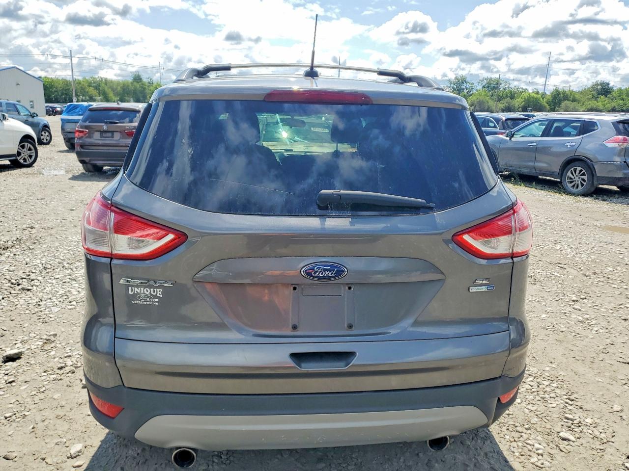 2013 Ford Escape Se Gray vin: 1FMCU9G94DUC40432