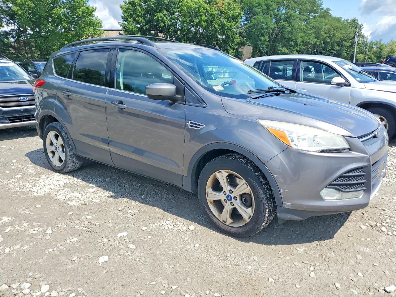 2013 Ford Escape Se Gray vin: 1FMCU9G94DUC40432