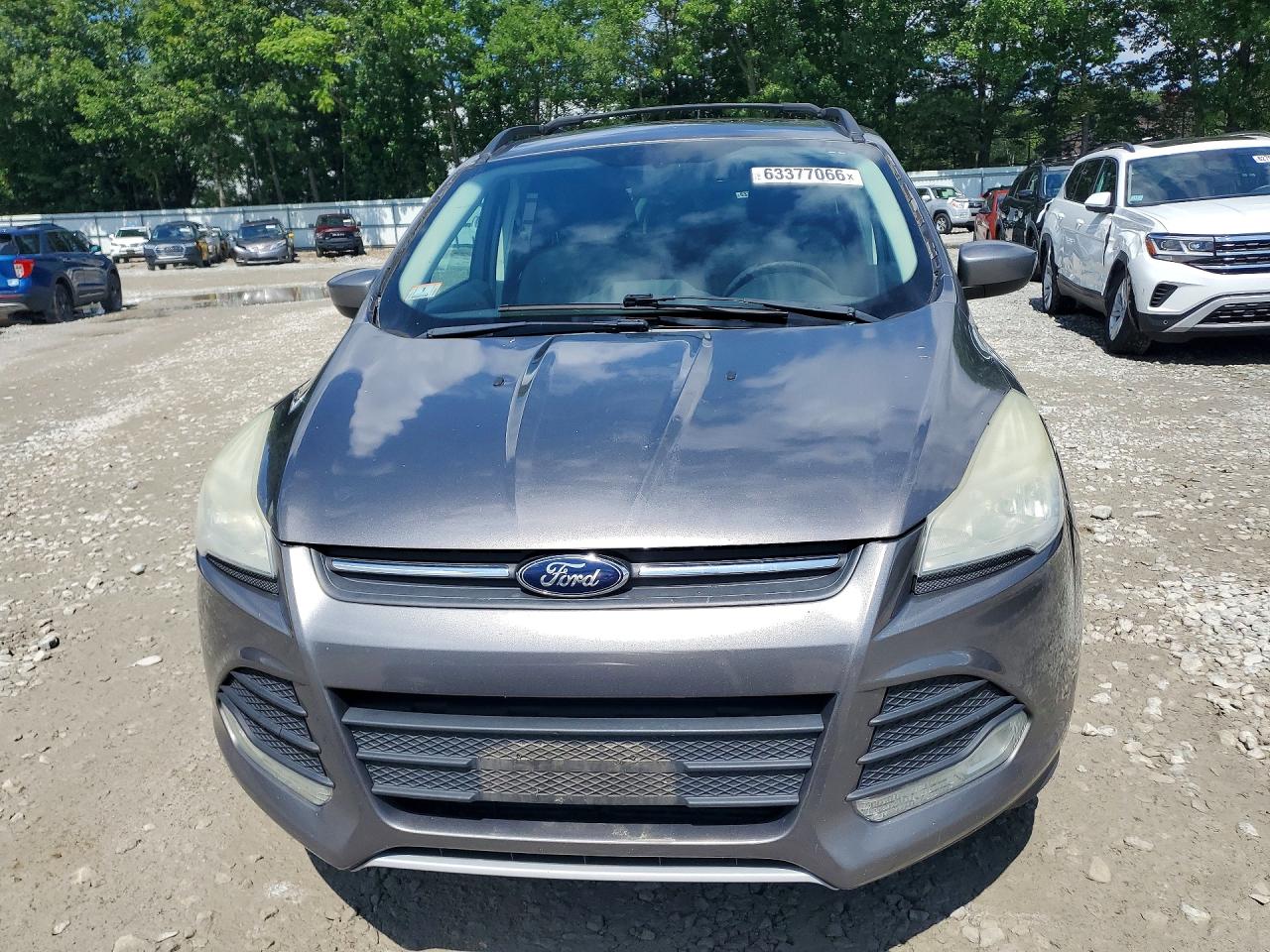 2013 Ford Escape Se Gray vin: 1FMCU9G94DUC40432