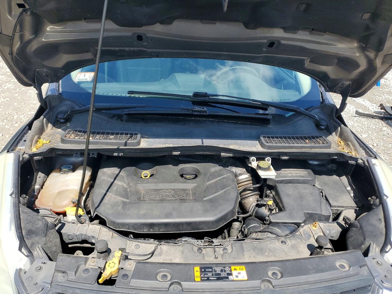 2013 Ford Escape Se Gray vin: 1FMCU9G94DUC40432