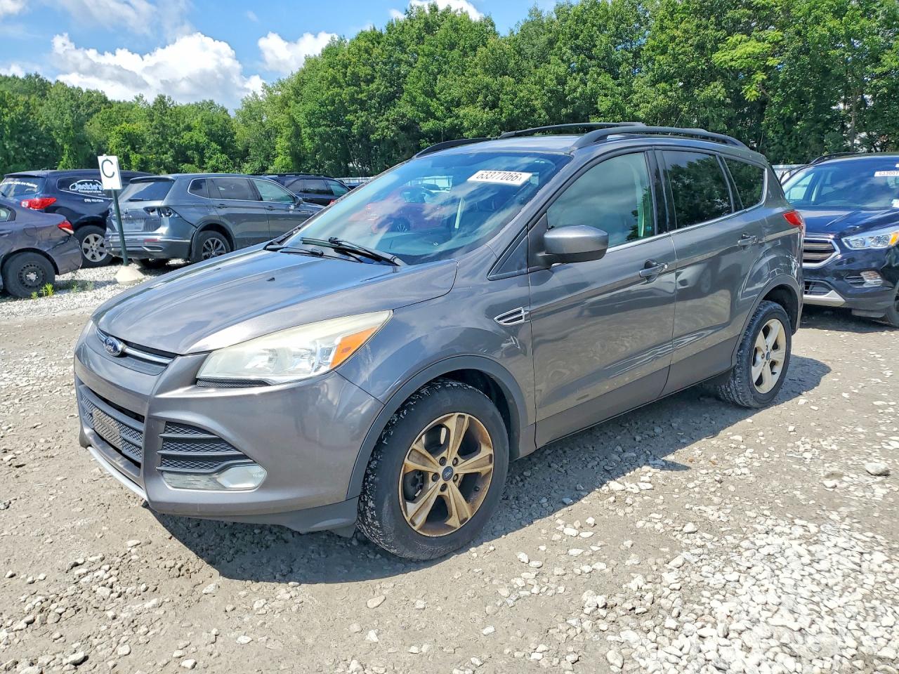 2013 Ford Escape Se Gray vin: 1FMCU9G94DUC40432