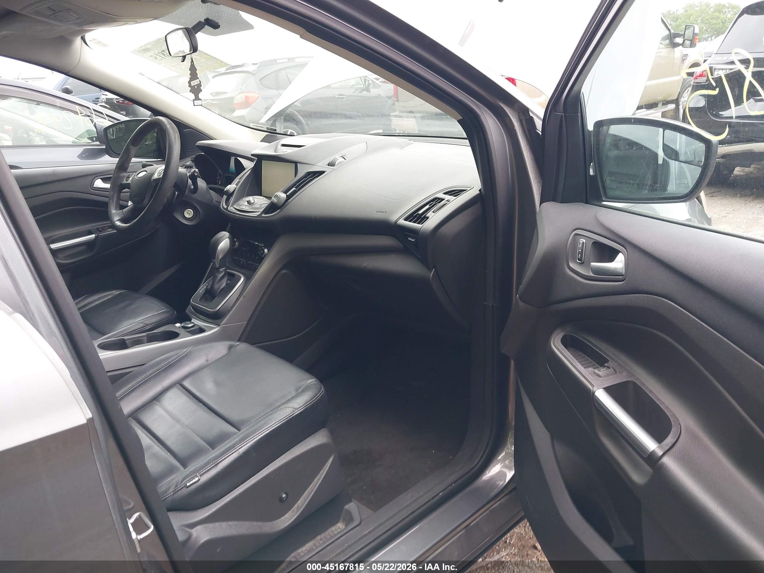 2013 Ford Escape Se Серый vin: 1FMCU9G94DUC53374