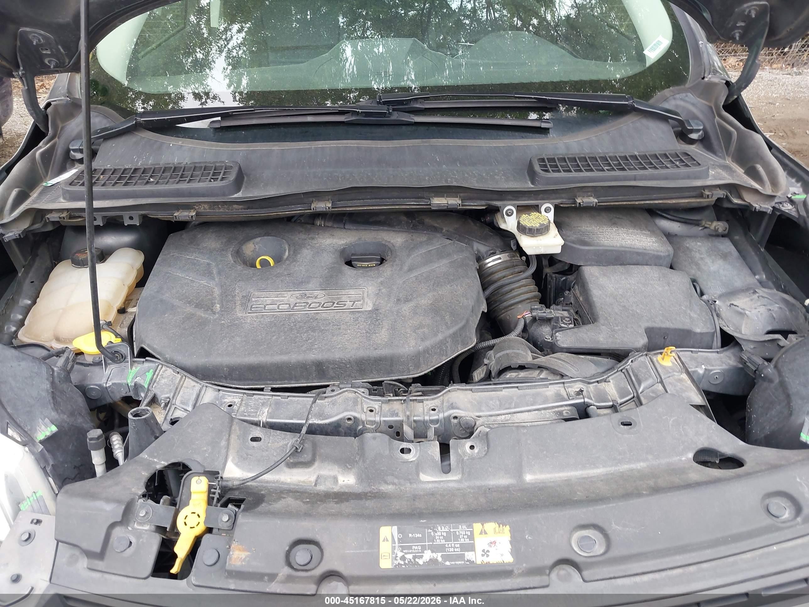 2013 Ford Escape Se Серый vin: 1FMCU9G94DUC53374