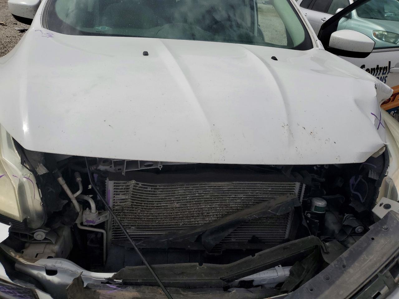 2013 Ford Escape Se White vin: 1FMCU9G94DUD40224