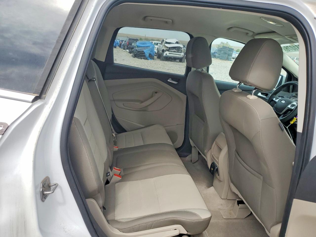 2013 Ford Escape Se White vin: 1FMCU9G94DUD40224