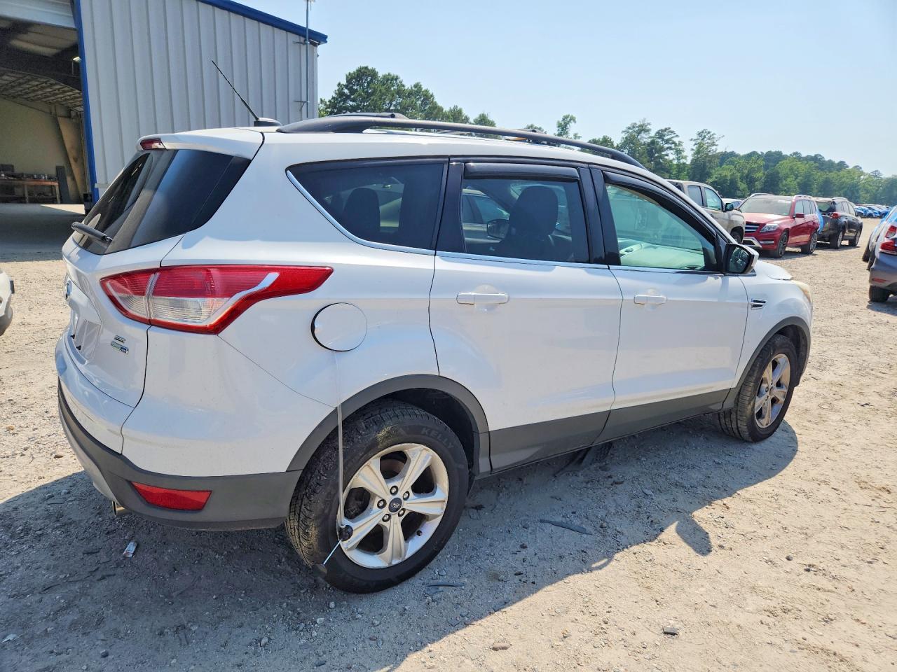 2013 Ford Escape Se White vin: 1FMCU9G94DUD49540