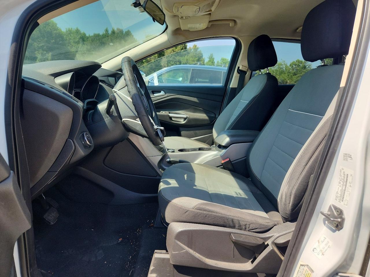 2013 Ford Escape Se White vin: 1FMCU9G94DUD49540