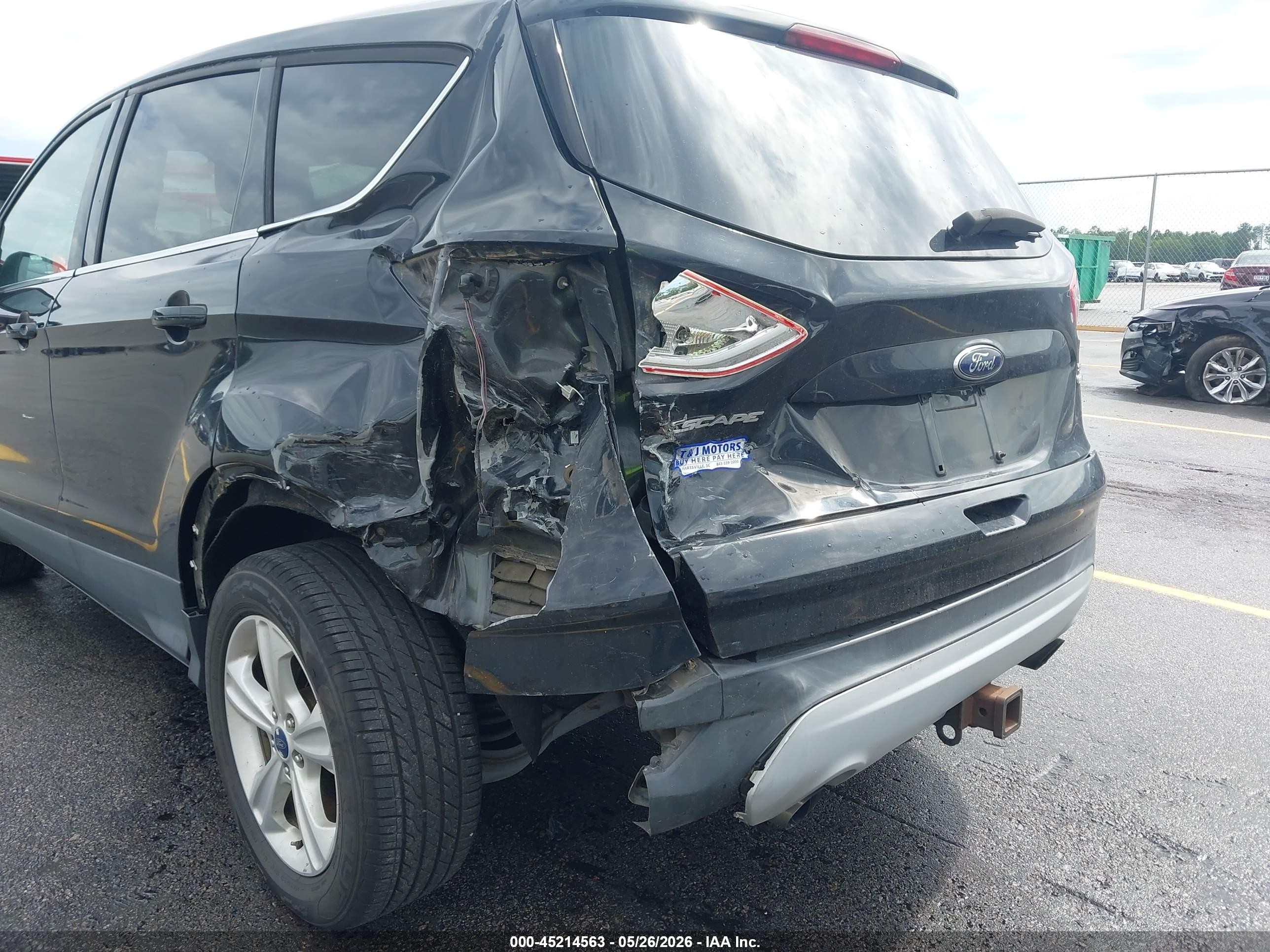 2013 Ford Escape Se Серый vin: 1FMCU9G94DUD84921