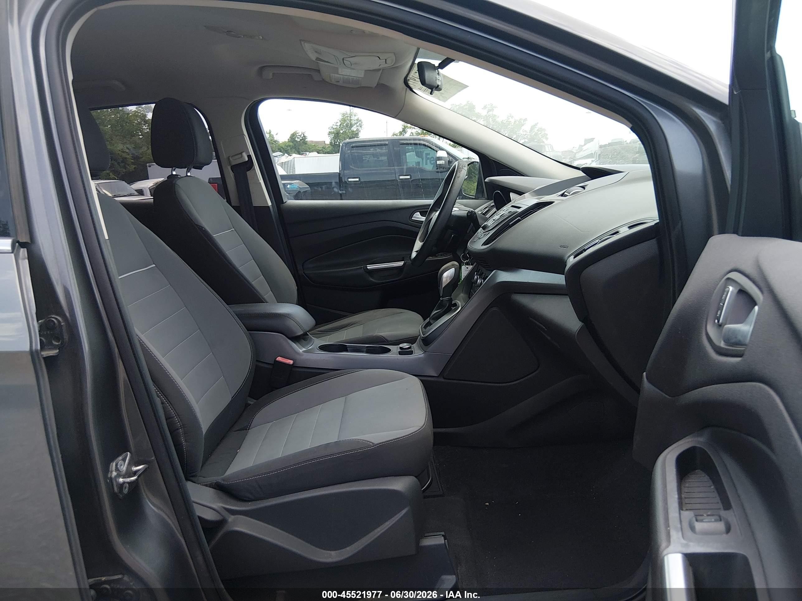 2013 Ford Escape Se Gray vin: 1FMCU9G94DUD92694