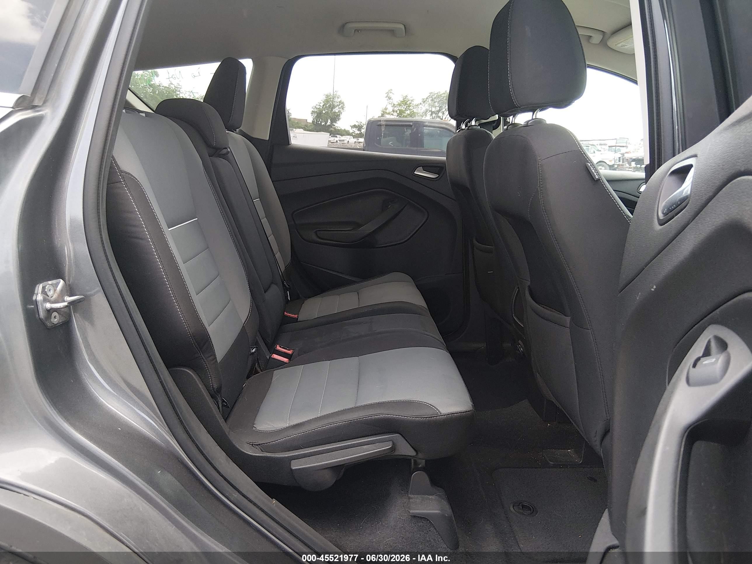 2013 Ford Escape Se Gray vin: 1FMCU9G94DUD92694