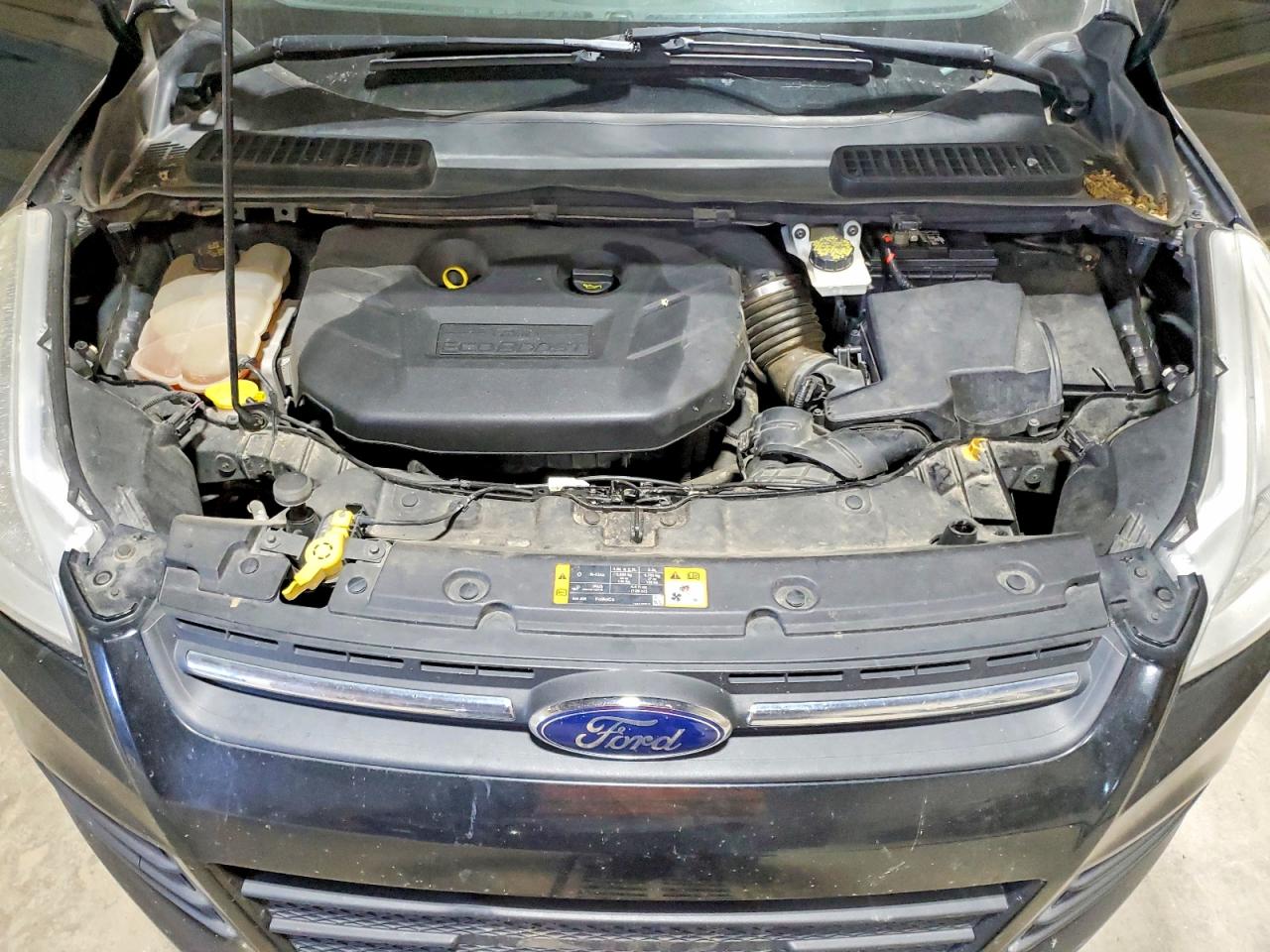 2014 Ford Escape S Fwd Black vin: 1FMCU9G94EUA23318