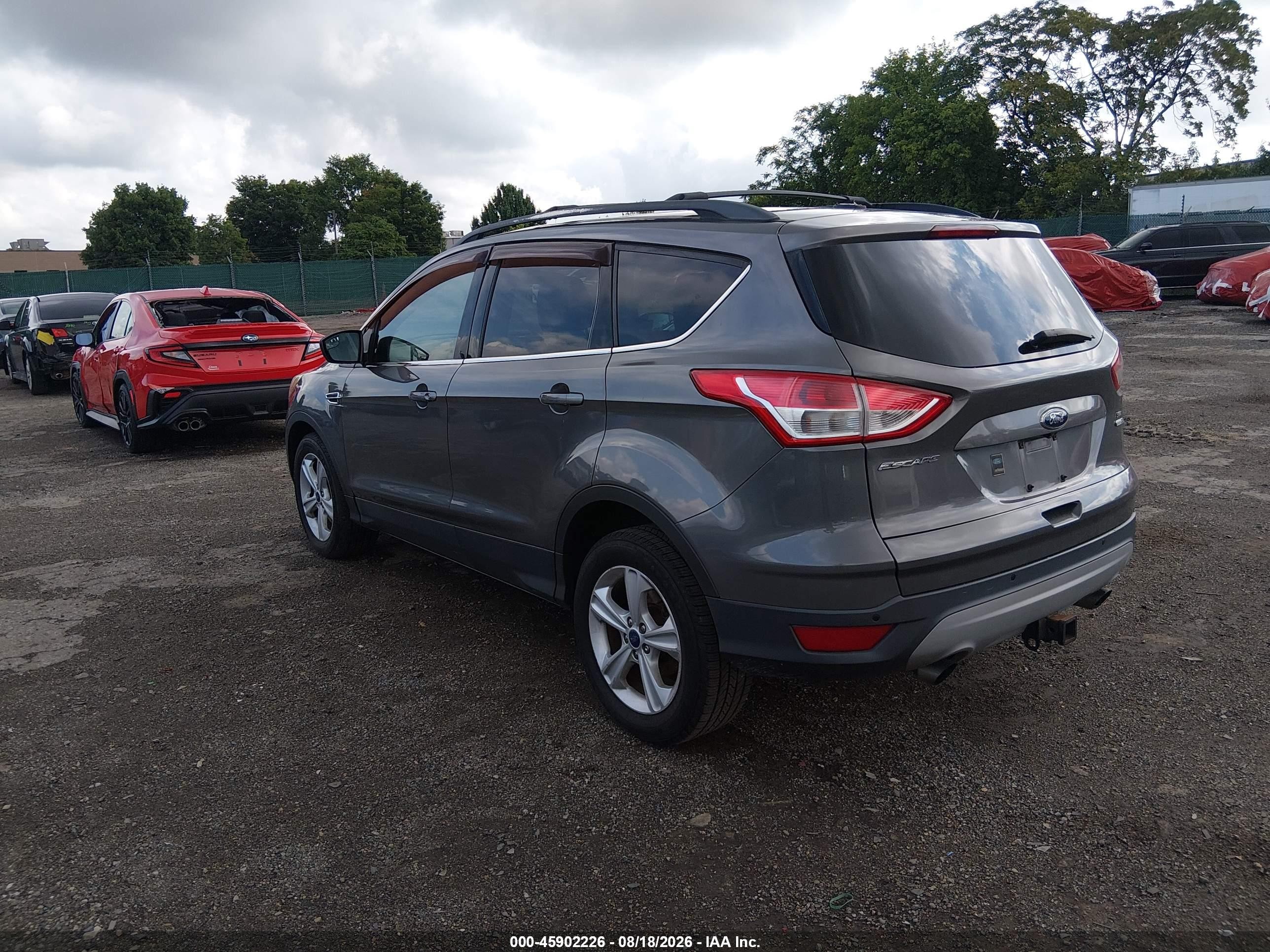 2014 Ford Escape Se Gray vin: 1FMCU9G94EUA26820
