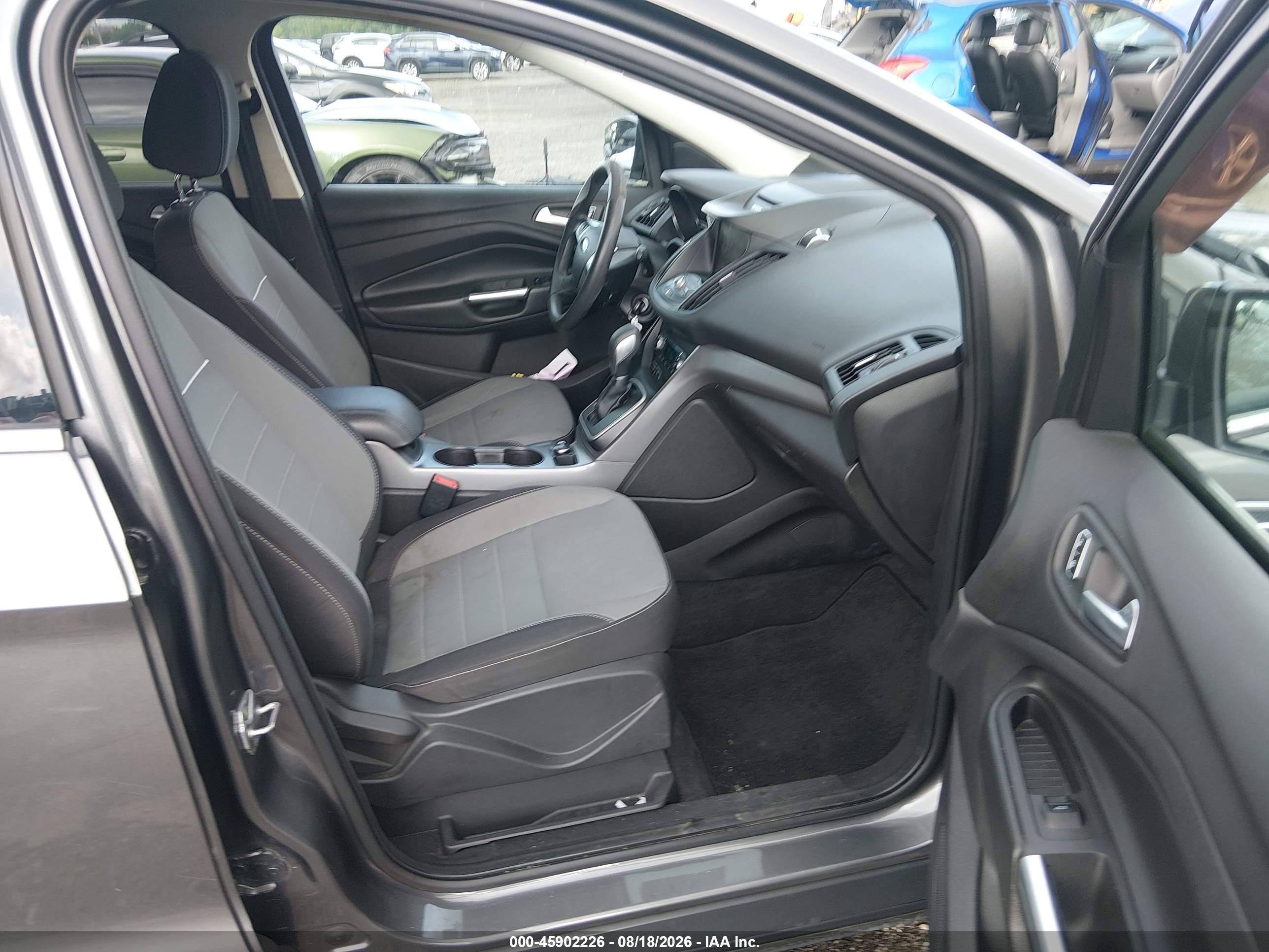 2014 Ford Escape Se Gray vin: 1FMCU9G94EUA26820