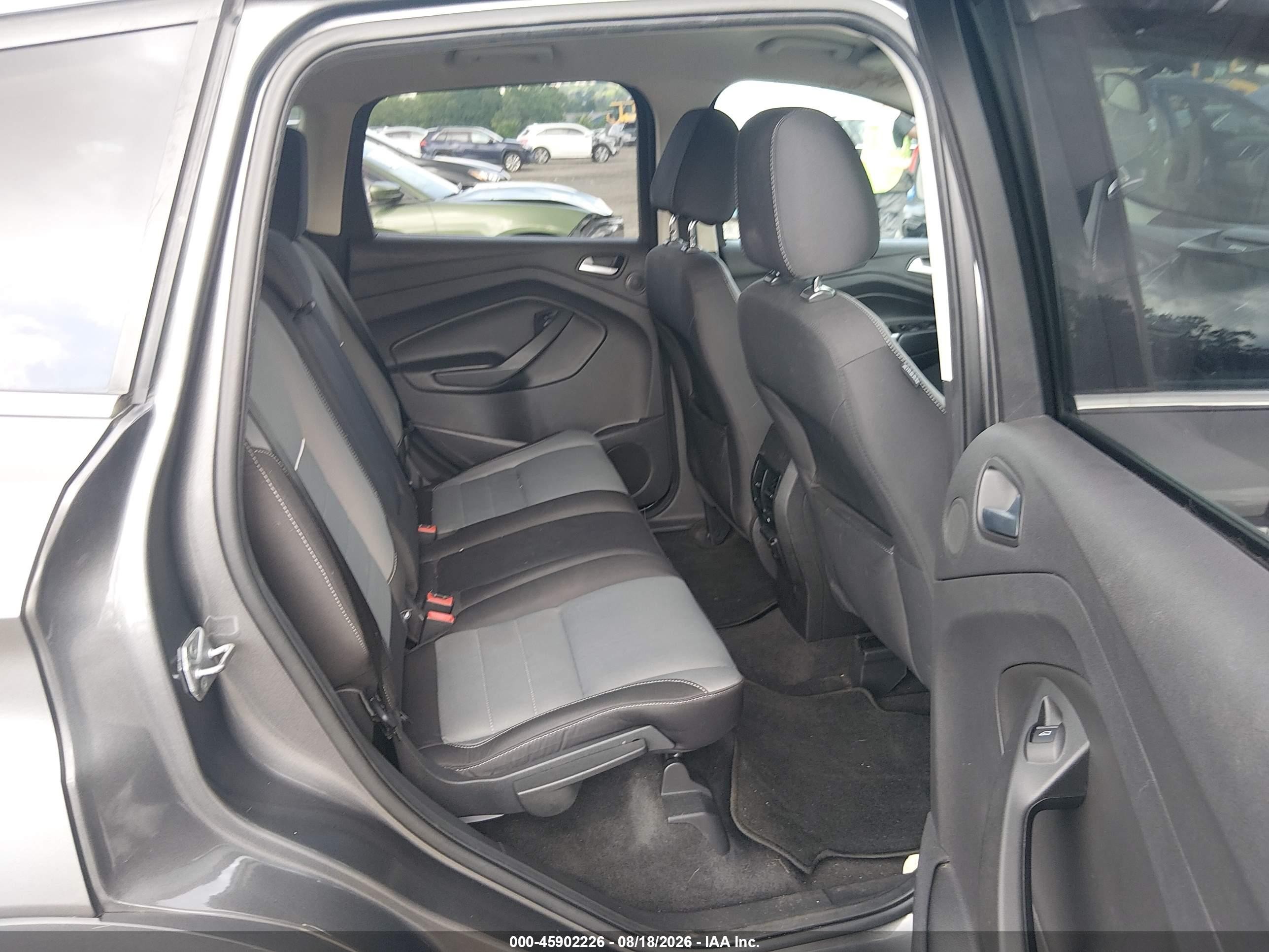 2014 Ford Escape Se Gray vin: 1FMCU9G94EUA26820