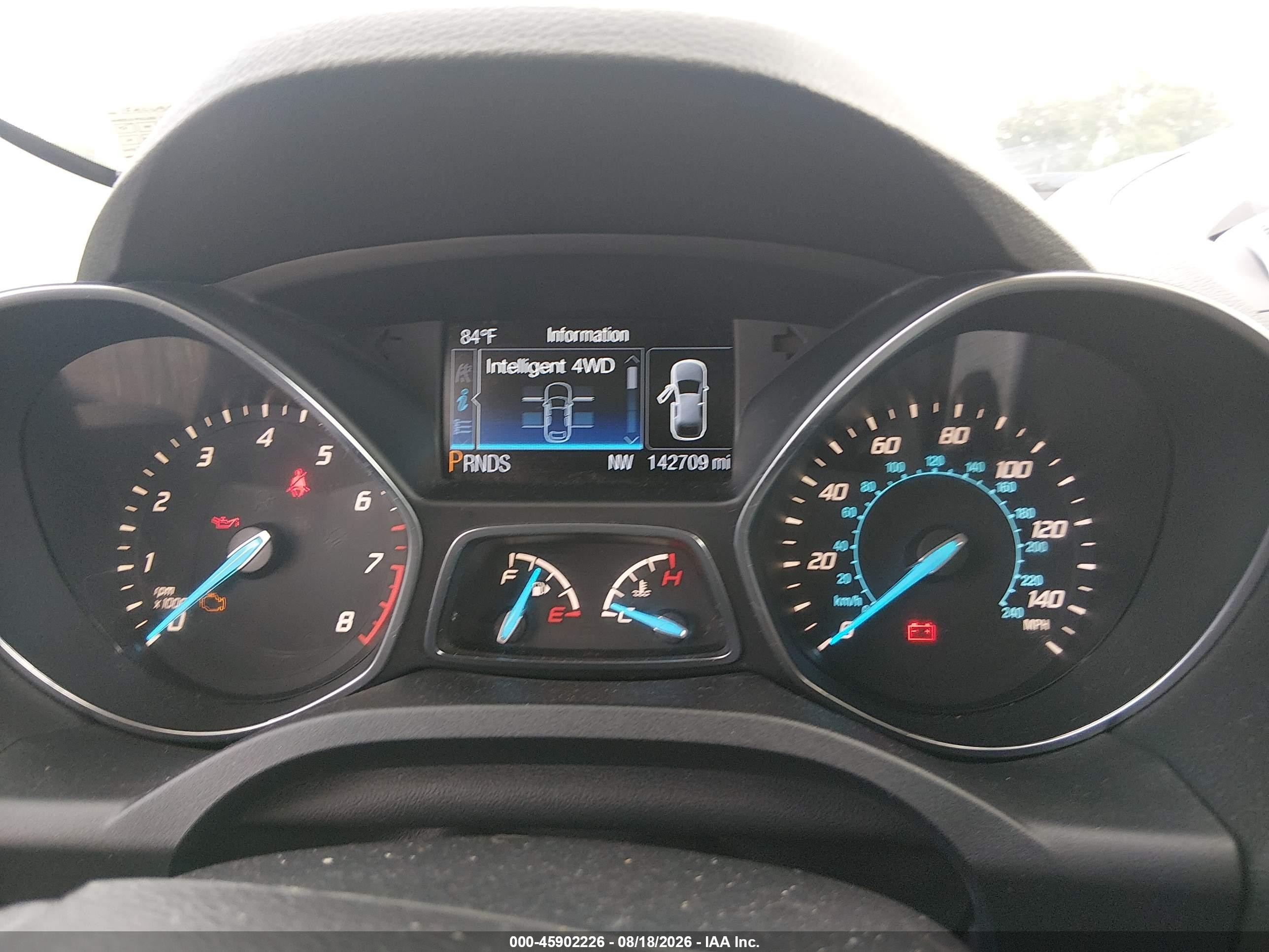 2014 Ford Escape Se Gray vin: 1FMCU9G94EUA26820