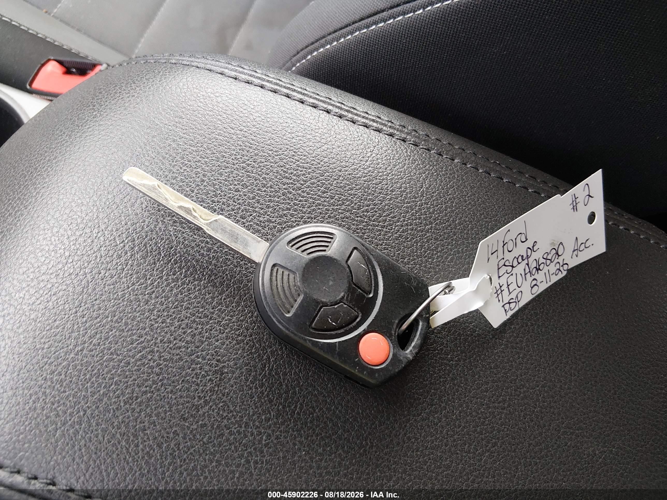 2014 Ford Escape Se Gray vin: 1FMCU9G94EUA26820