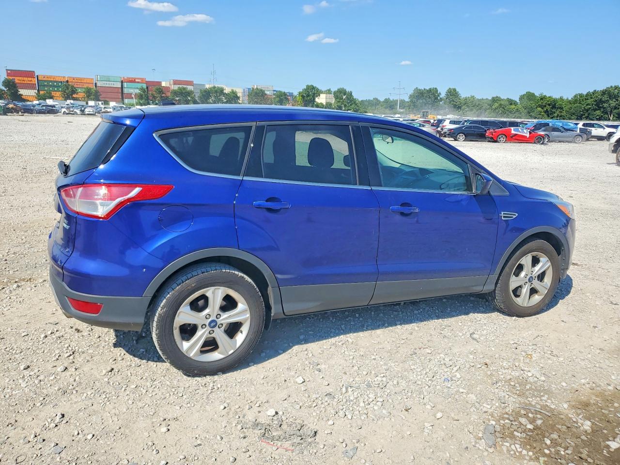 2014 Ford Escape Se Blue vin: 1FMCU9G94EUA46050