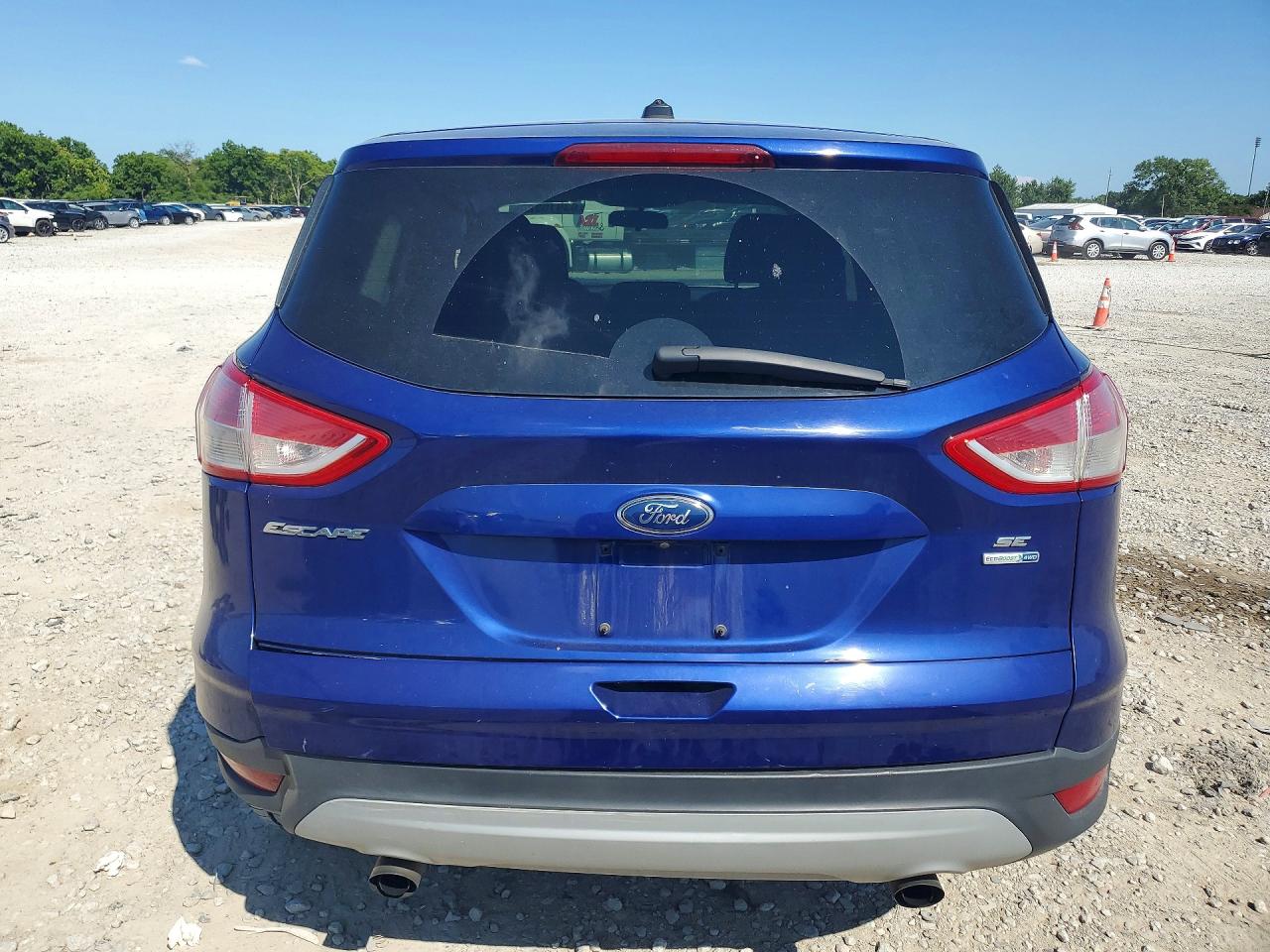 2014 Ford Escape Se Blue vin: 1FMCU9G94EUA46050