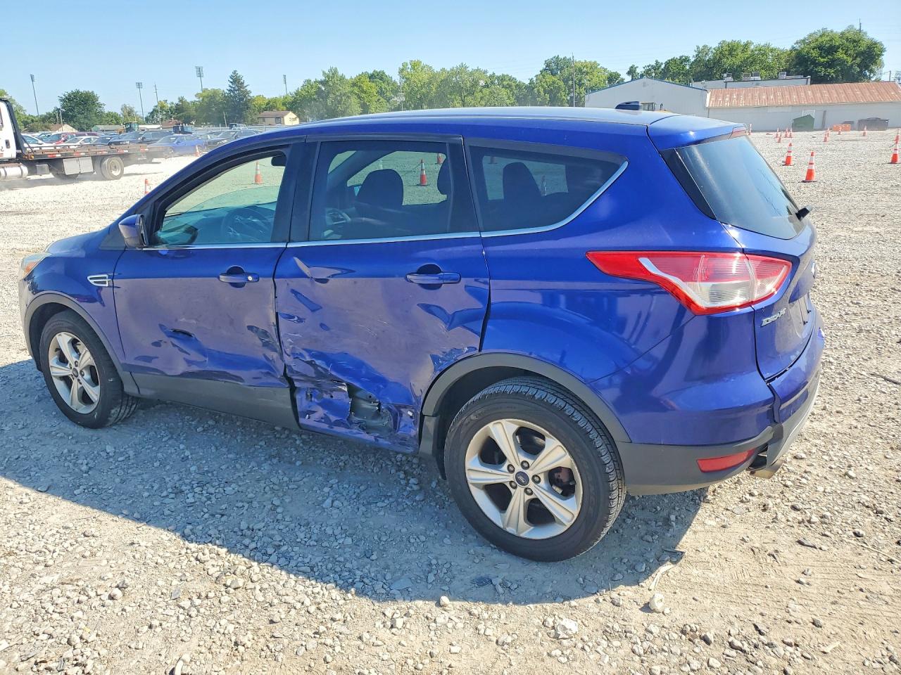 2014 Ford Escape Se Blue vin: 1FMCU9G94EUA46050