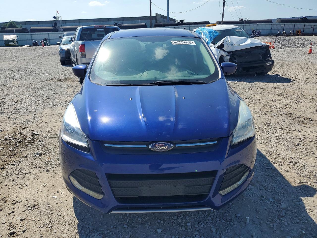 2014 Ford Escape Se Blue vin: 1FMCU9G94EUA46050
