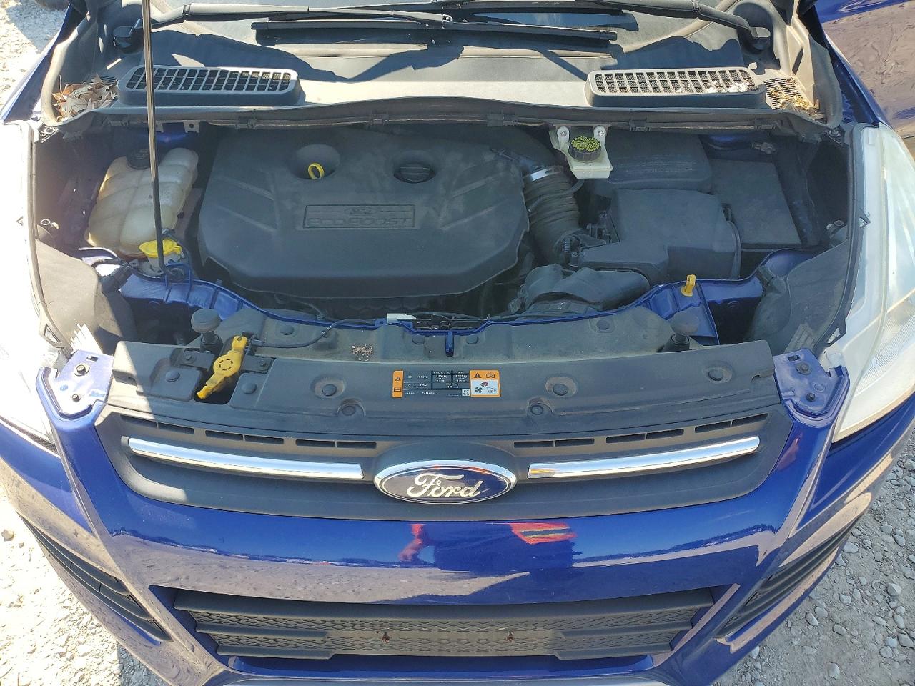 2014 Ford Escape Se Blue vin: 1FMCU9G94EUA46050