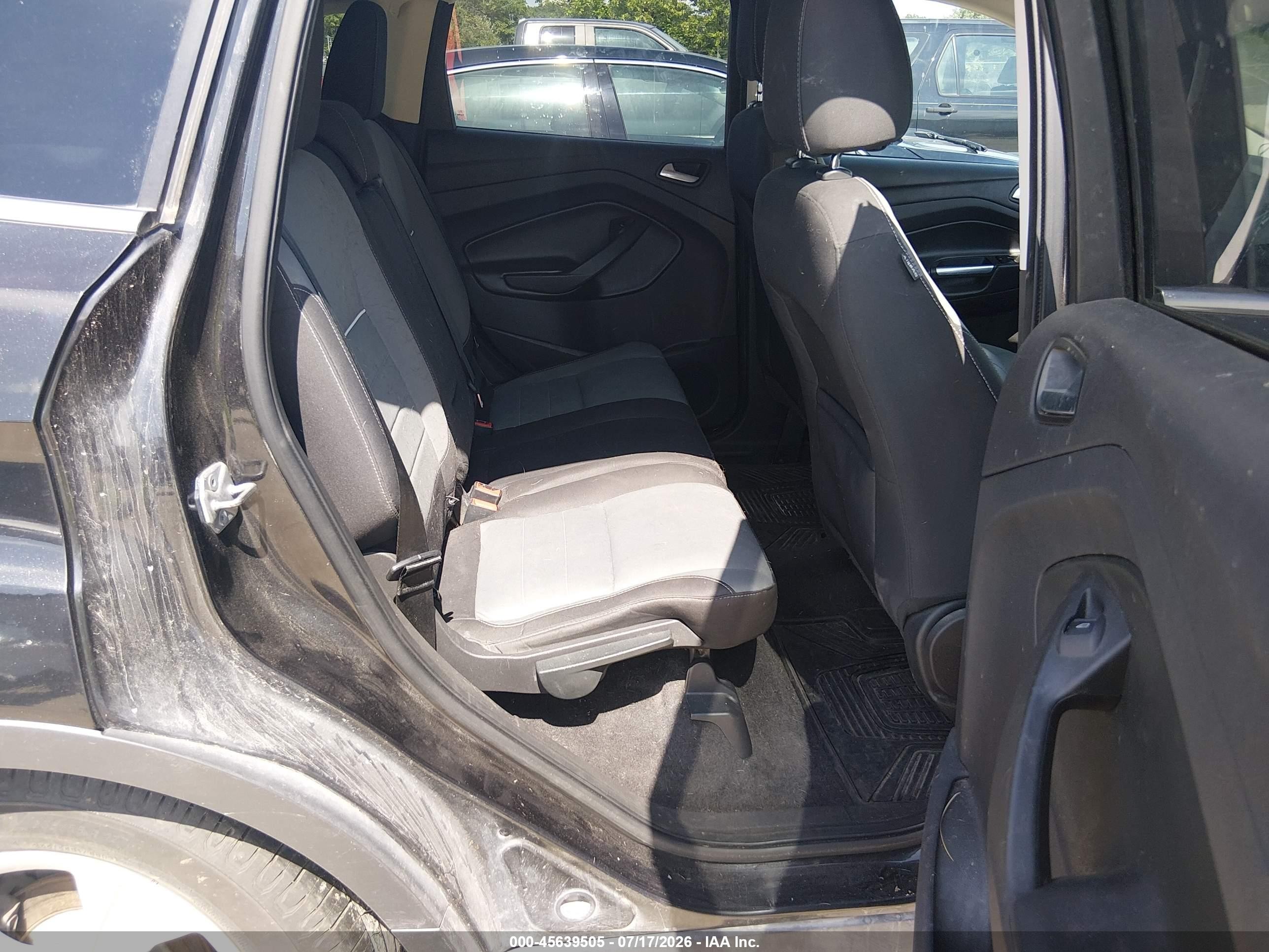 2014 Ford Escape Se Black vin: 1FMCU9G94EUB30403