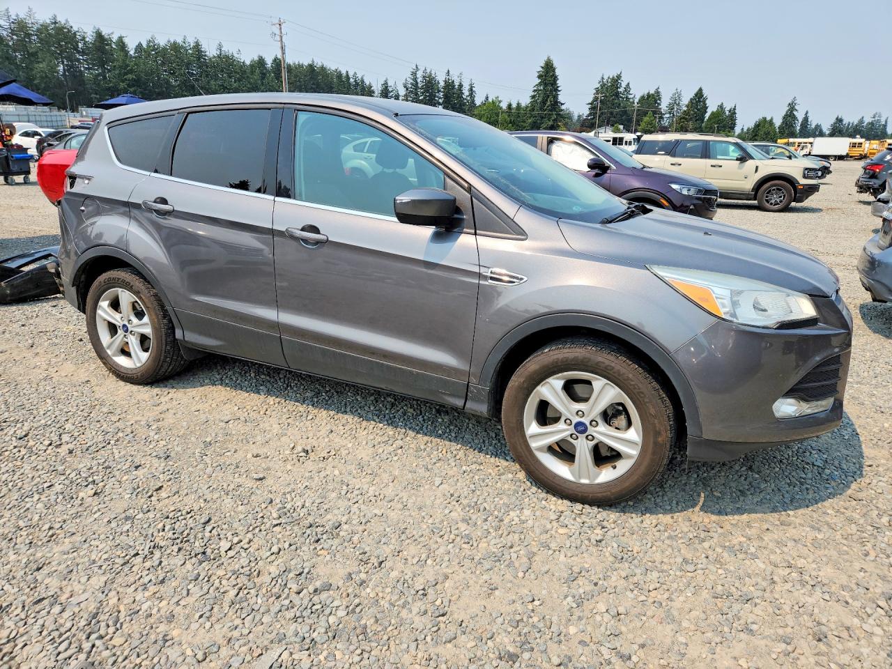 2014 Ford Escape Se Gray vin: 1FMCU9G94EUB32605