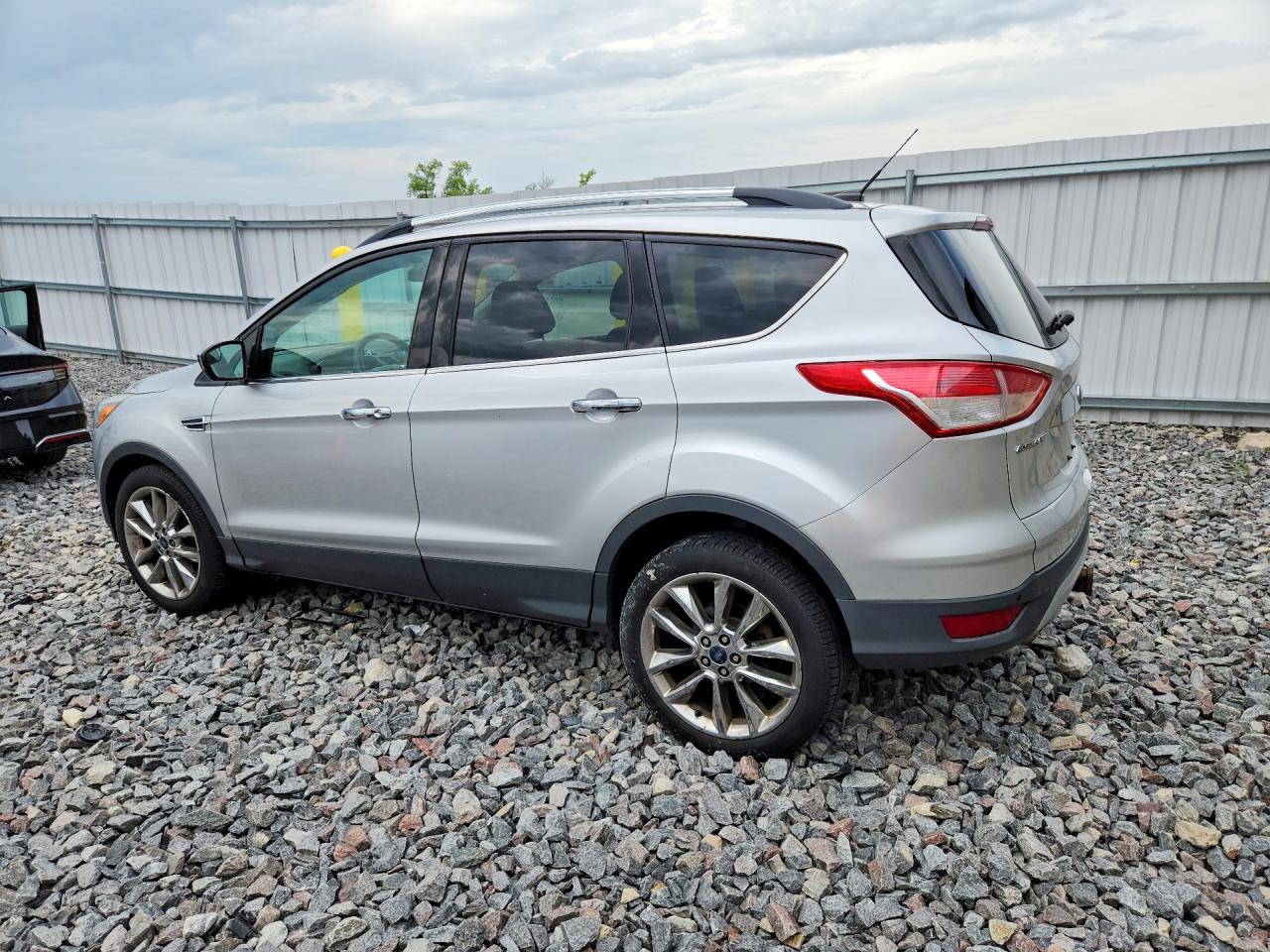 2014 Ford Escape Se Silver vin: 1FMCU9G94EUC59998