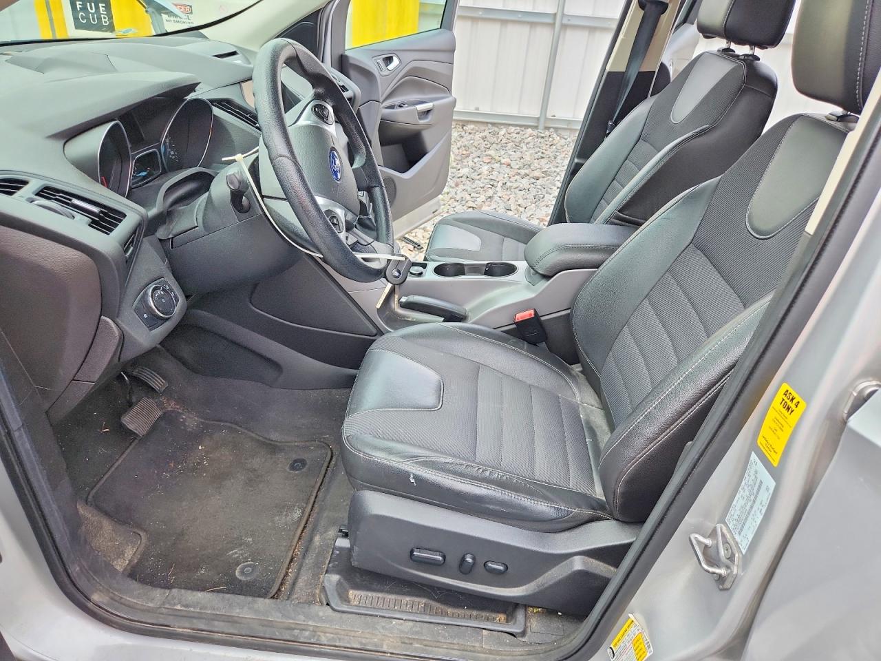 2014 Ford Escape Se Silver vin: 1FMCU9G94EUC59998