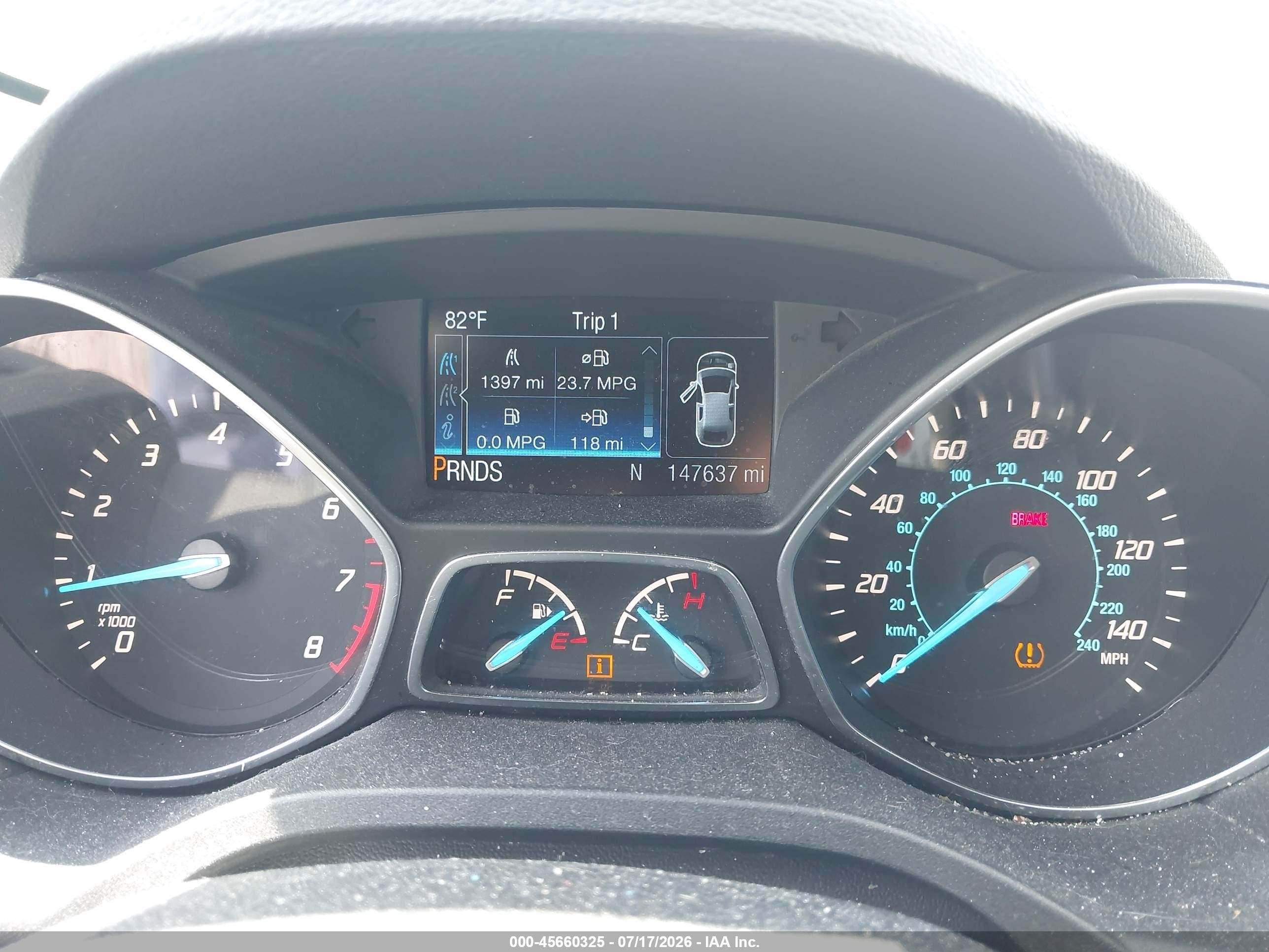 2014 Ford Escape Se Red vin: 1FMCU9G94EUD05958