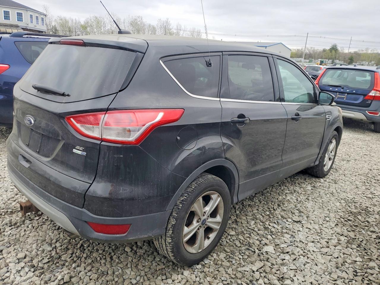 2015 Ford Escape Se Black vin: 1FMCU9G94FUA45692