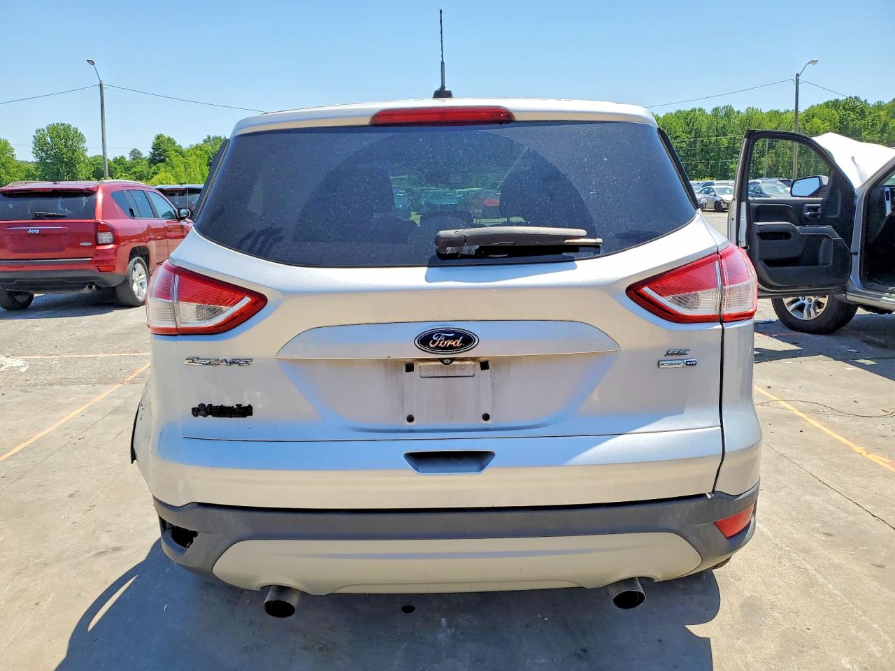 2015 Ford Escape Se Silver vin: 1FMCU9G94FUA67627
