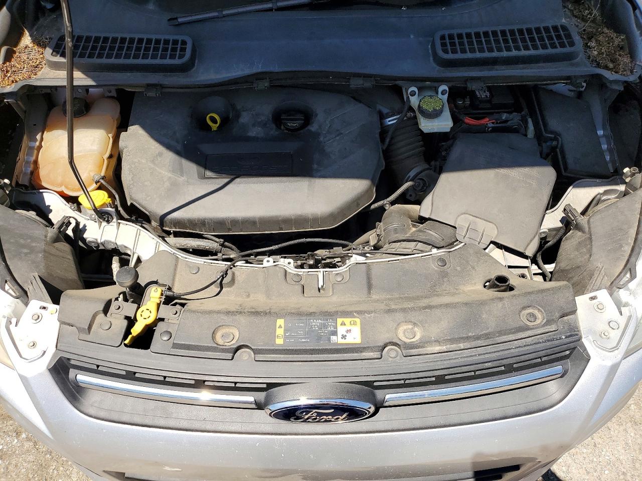 2015 Ford Escape Se Silver vin: 1FMCU9G94FUA67627