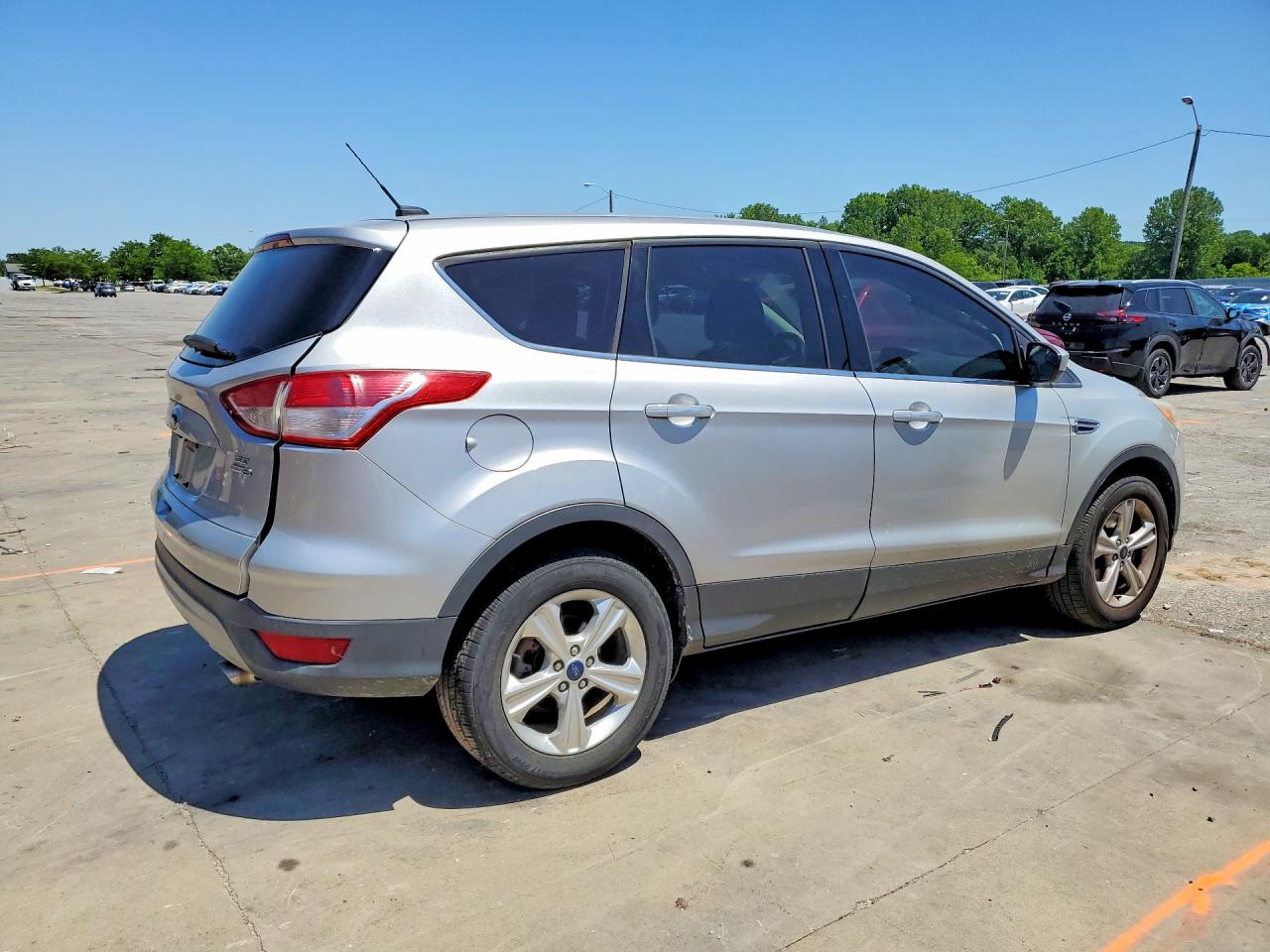 2015 Ford Escape Se Silver vin: 1FMCU9G94FUA67627