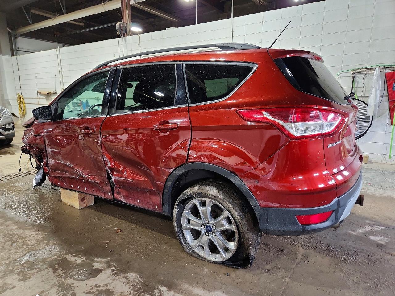 2015 Ford Escape Se Red vin: 1FMCU9G94FUB06894