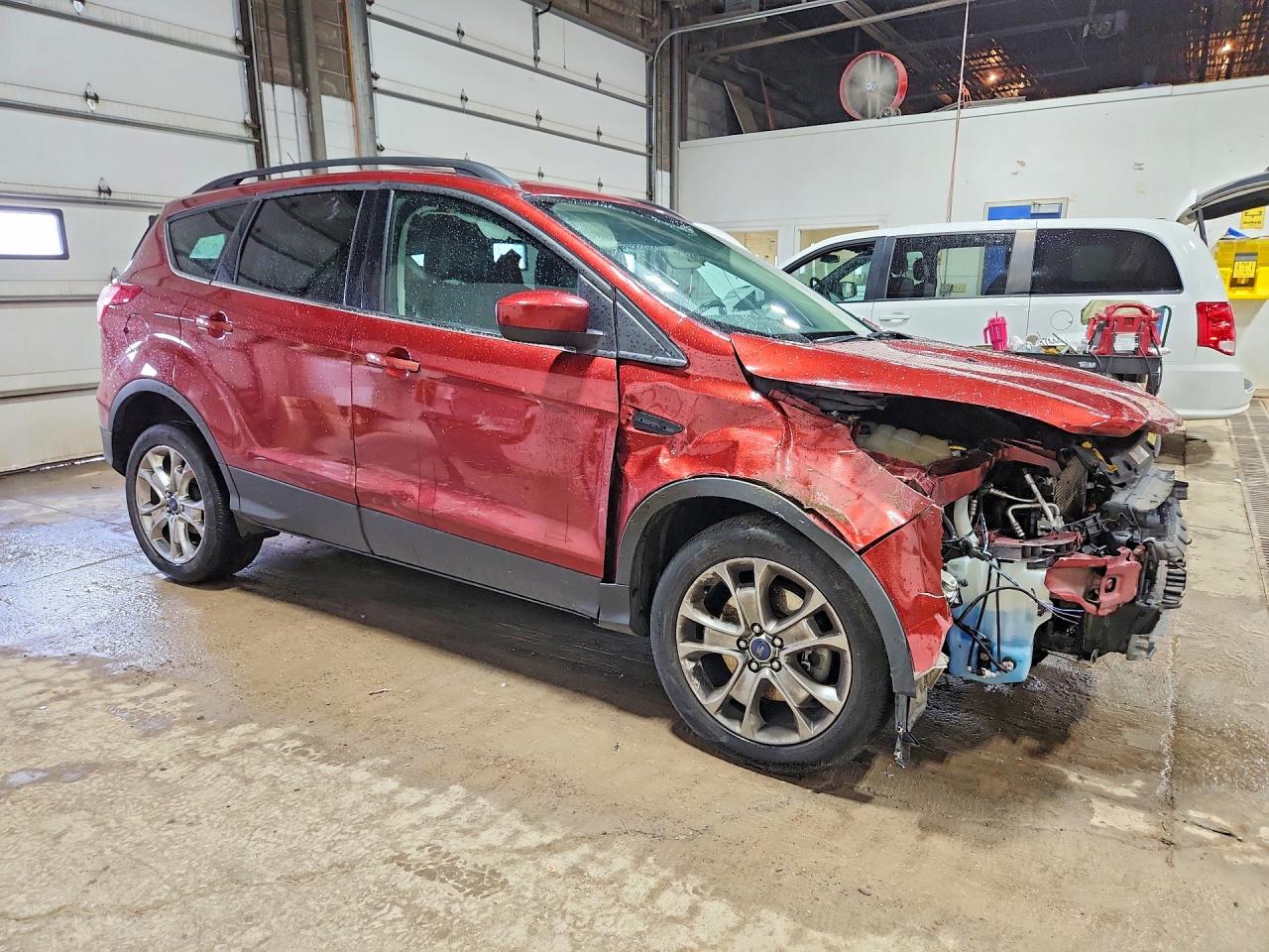 2015 Ford Escape Se Red vin: 1FMCU9G94FUB06894