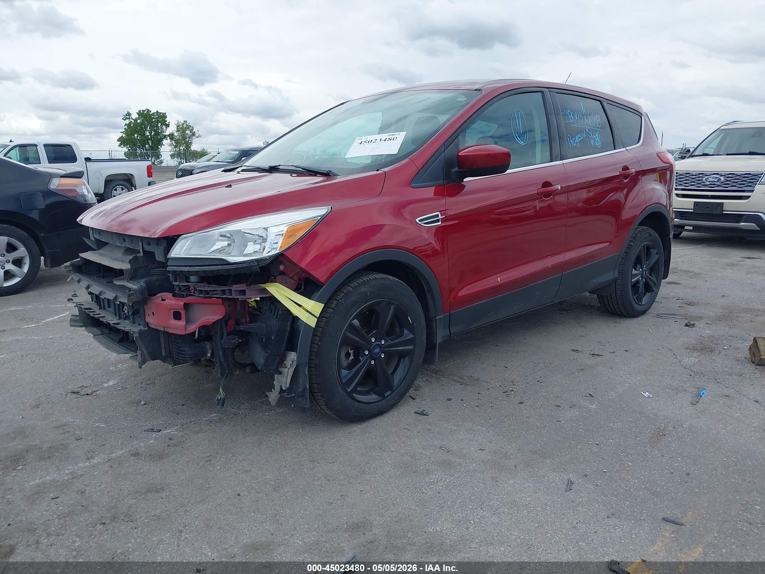 2015 Ford Escape Se Maroon vin: 1FMCU9G94FUB11268