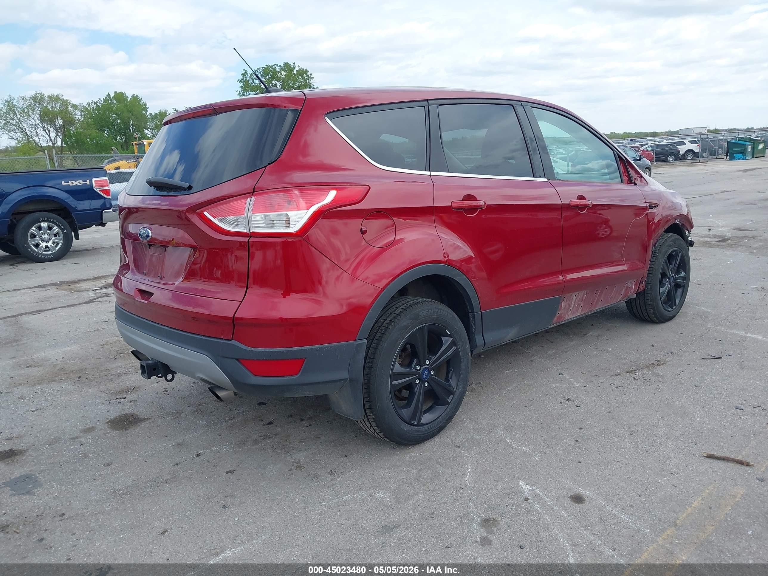 2015 Ford Escape Se Maroon vin: 1FMCU9G94FUB11268