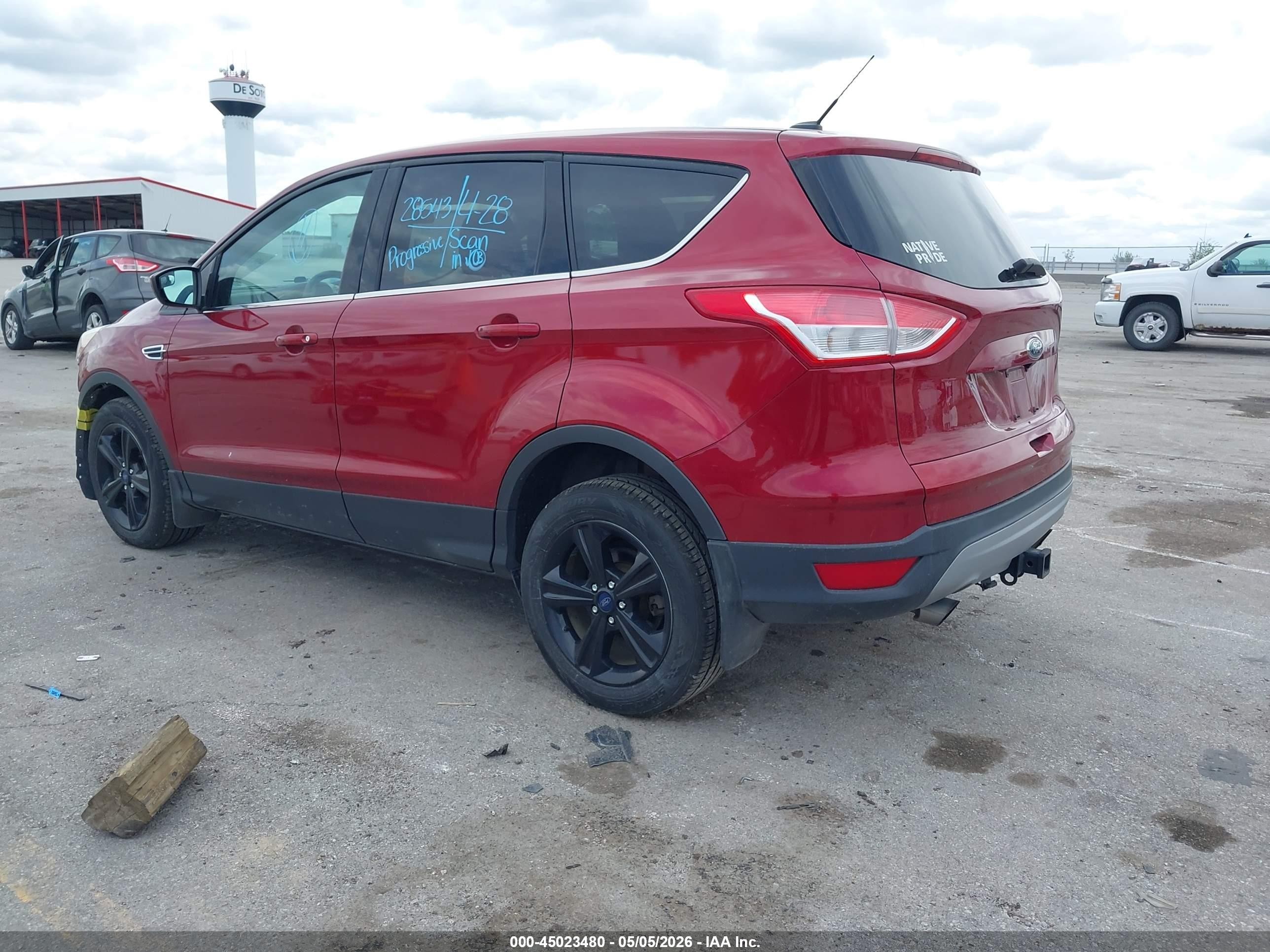 2015 Ford Escape Se Maroon vin: 1FMCU9G94FUB11268