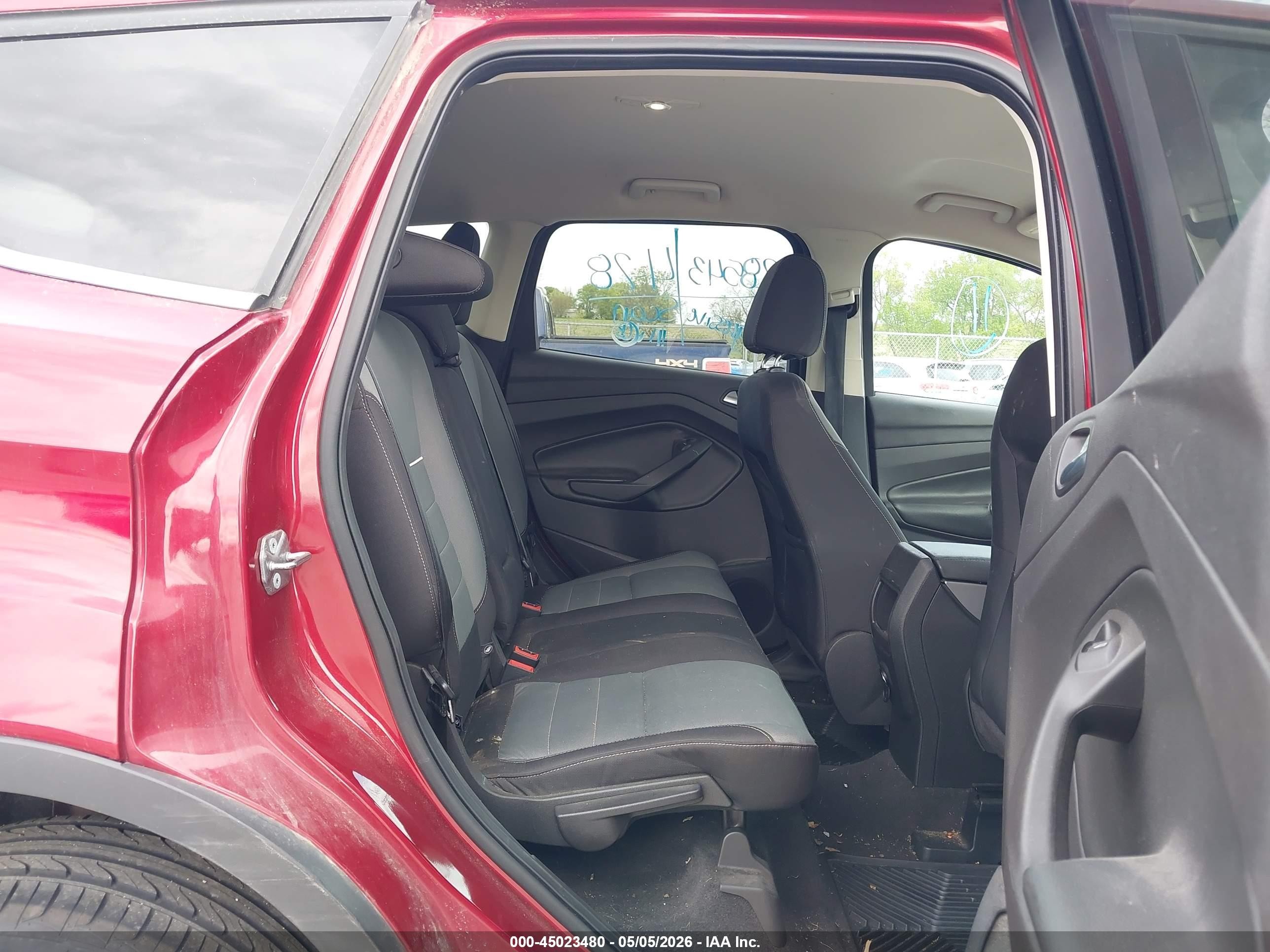 2015 Ford Escape Se Maroon vin: 1FMCU9G94FUB11268