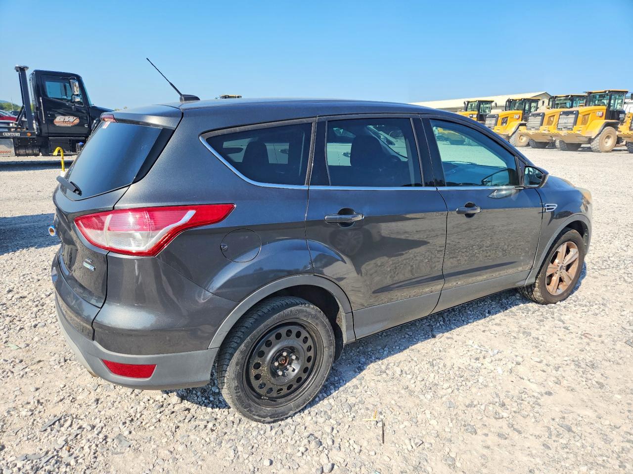2015 Ford Escape Se Gray vin: 1FMCU9G94FUB11495