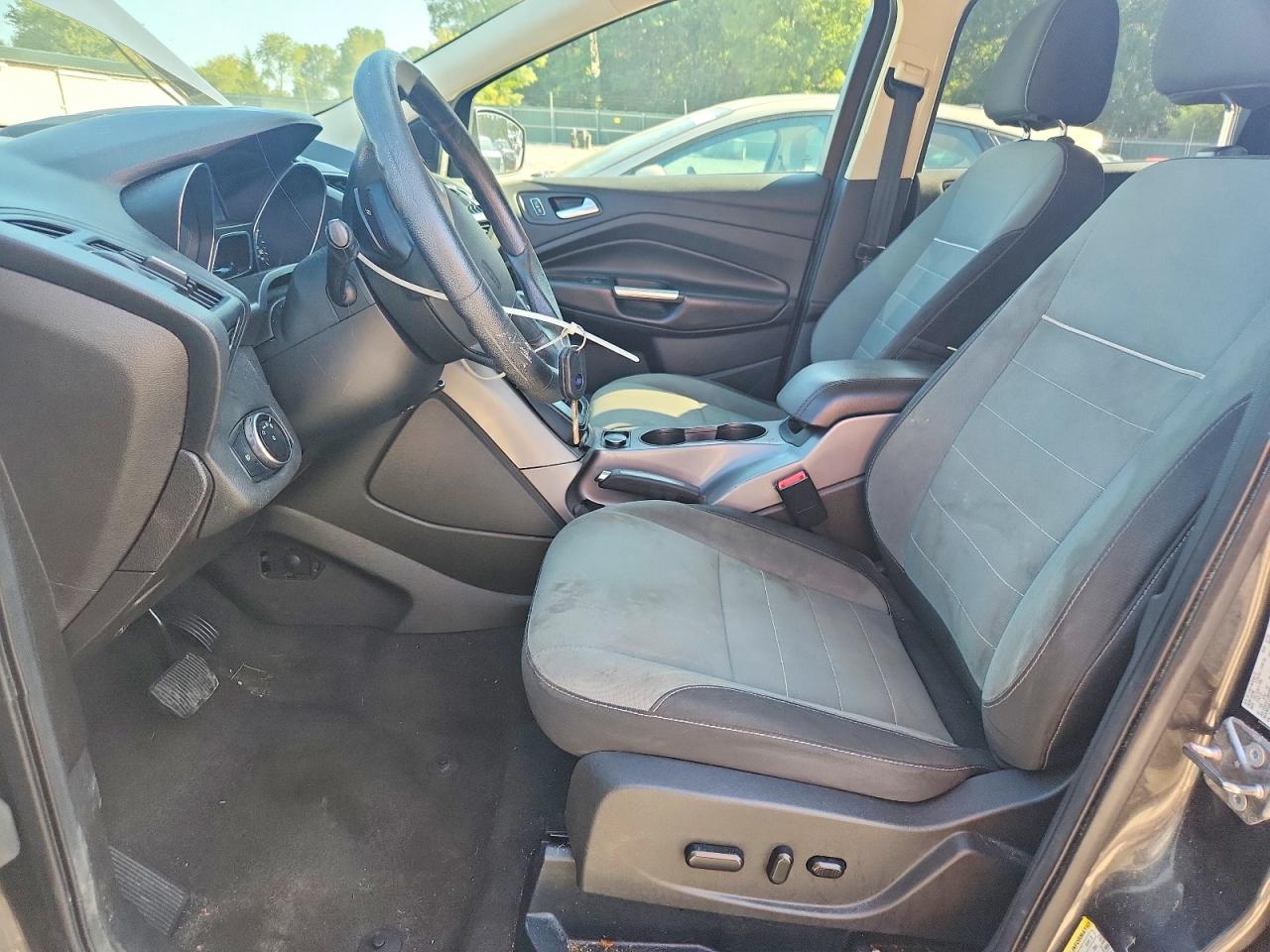 2015 Ford Escape Se Gray vin: 1FMCU9G94FUB11495