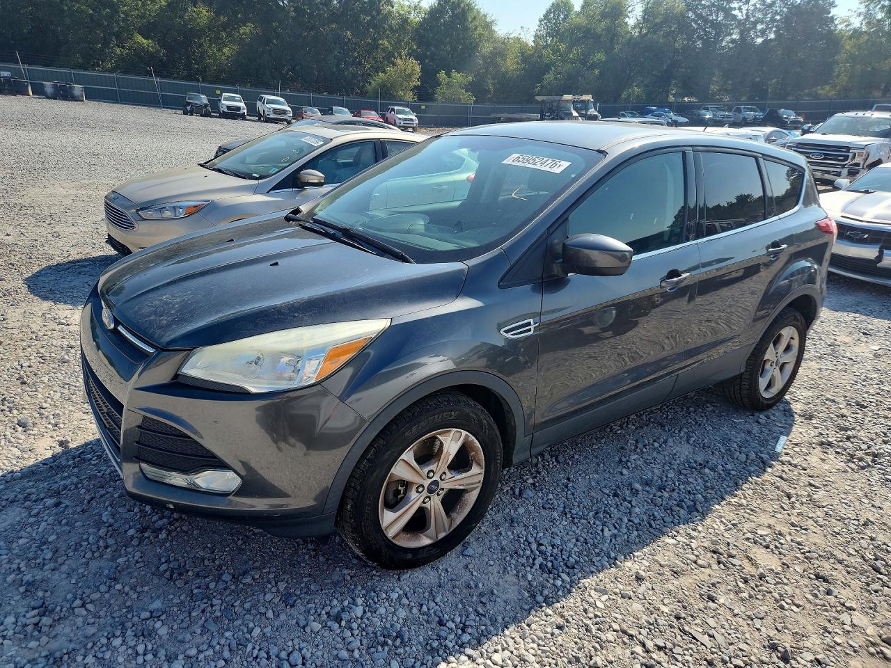 2015 Ford Escape Se Gray vin: 1FMCU9G94FUB11495