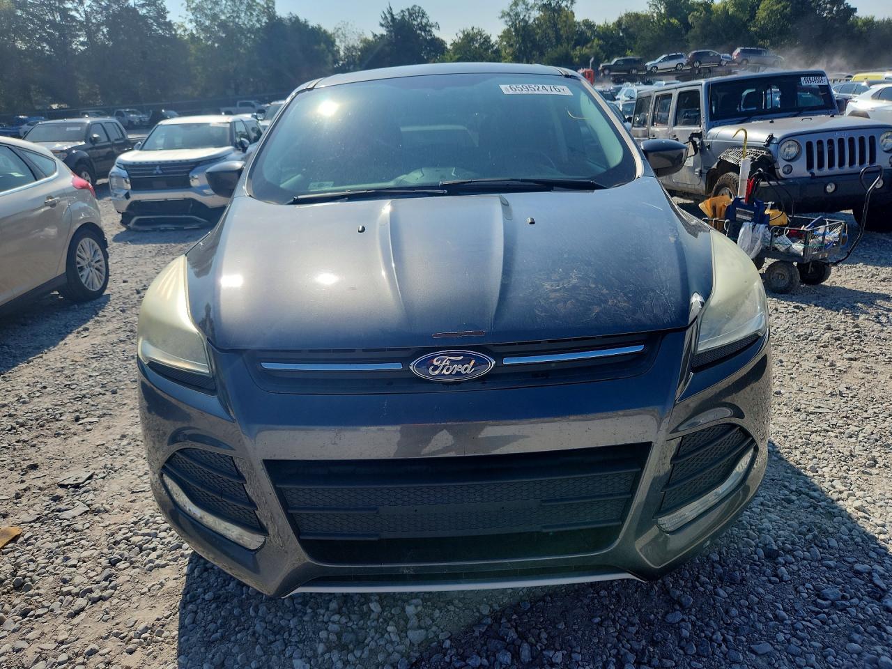 2015 Ford Escape Se Gray vin: 1FMCU9G94FUB11495